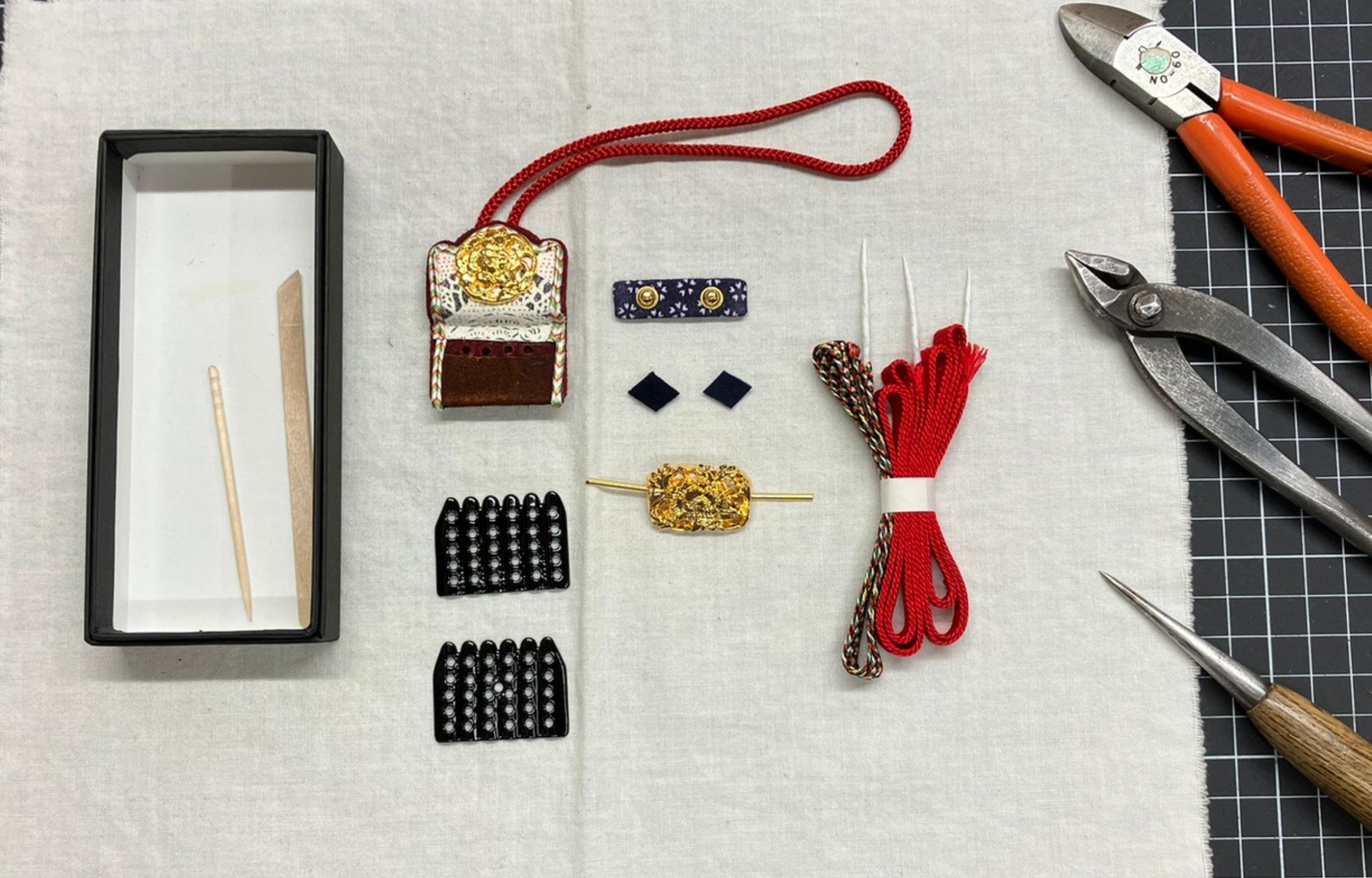 Kyoto Samurai Armor Making & Traditional Odoshi Lacing Experience