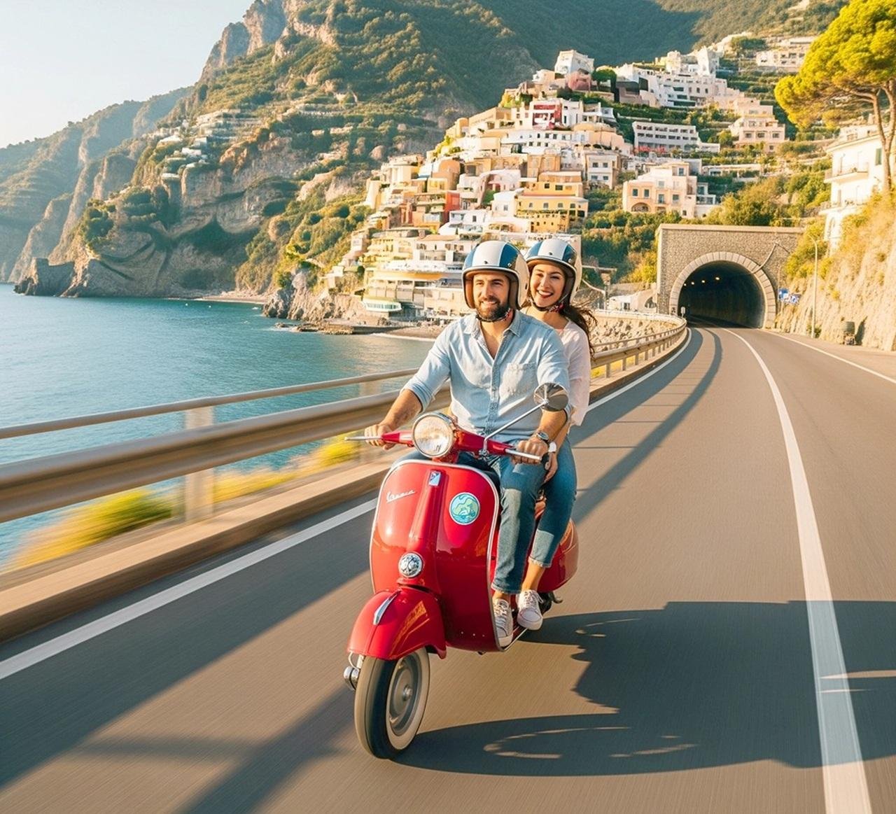 Amalfi Coast Vespa tour — SS163 coastal road, Positano, Amalfi and Ravello — image 6