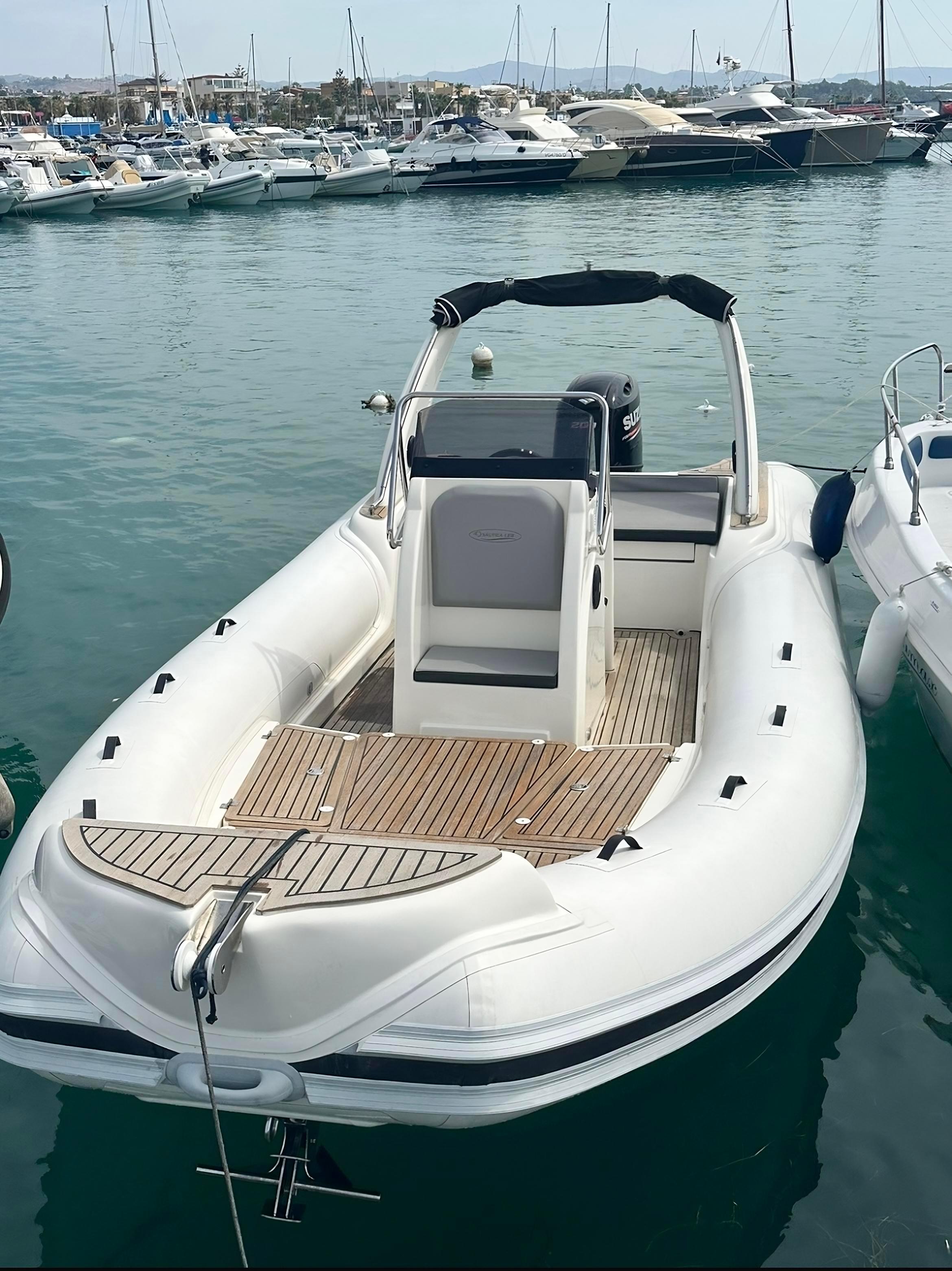 Scala dei Turchi Dinghy Tour from San Leone