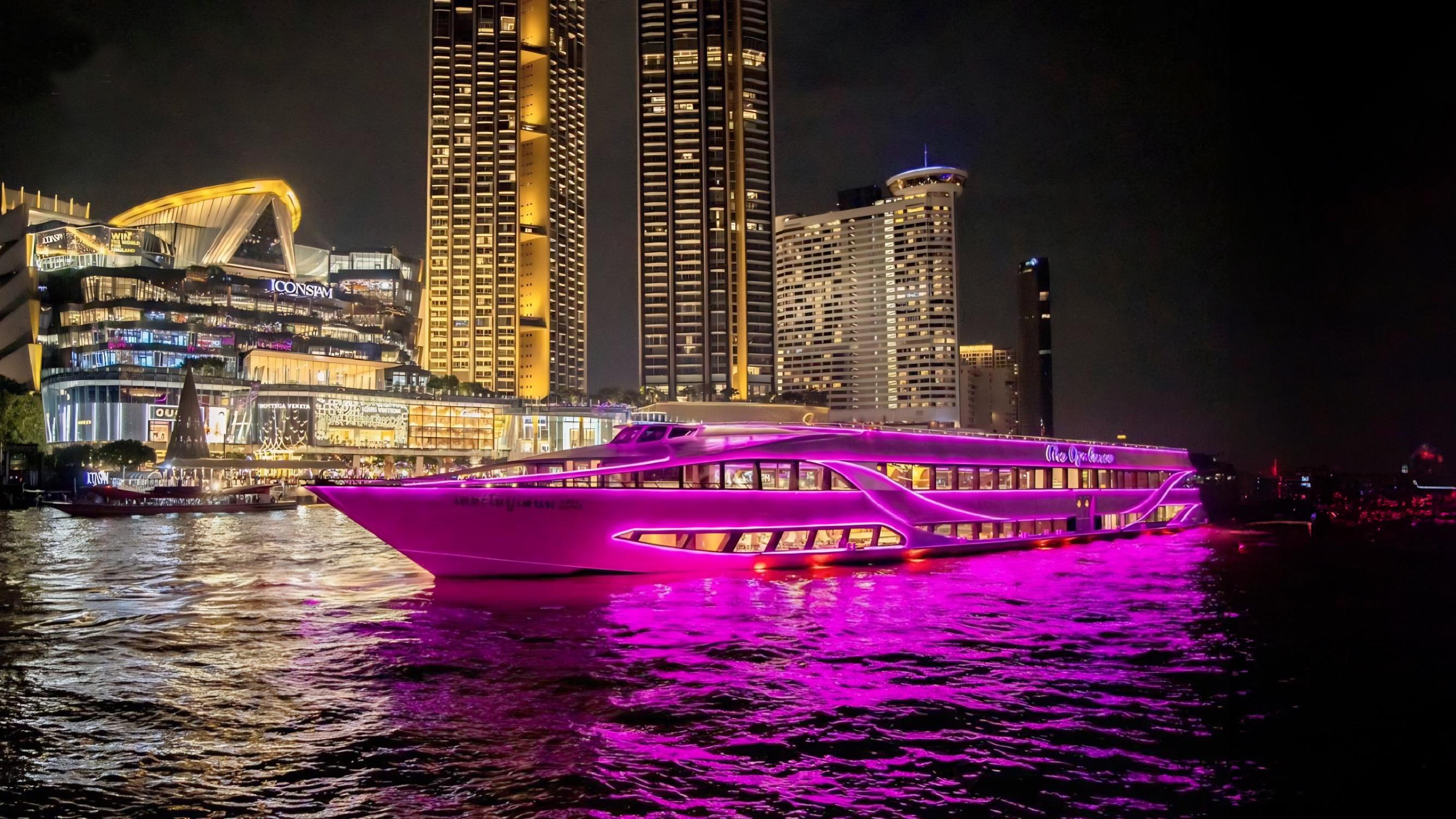 Opulence Luxury Dinner Cruise from ICONSIAM with Hotel Pickup