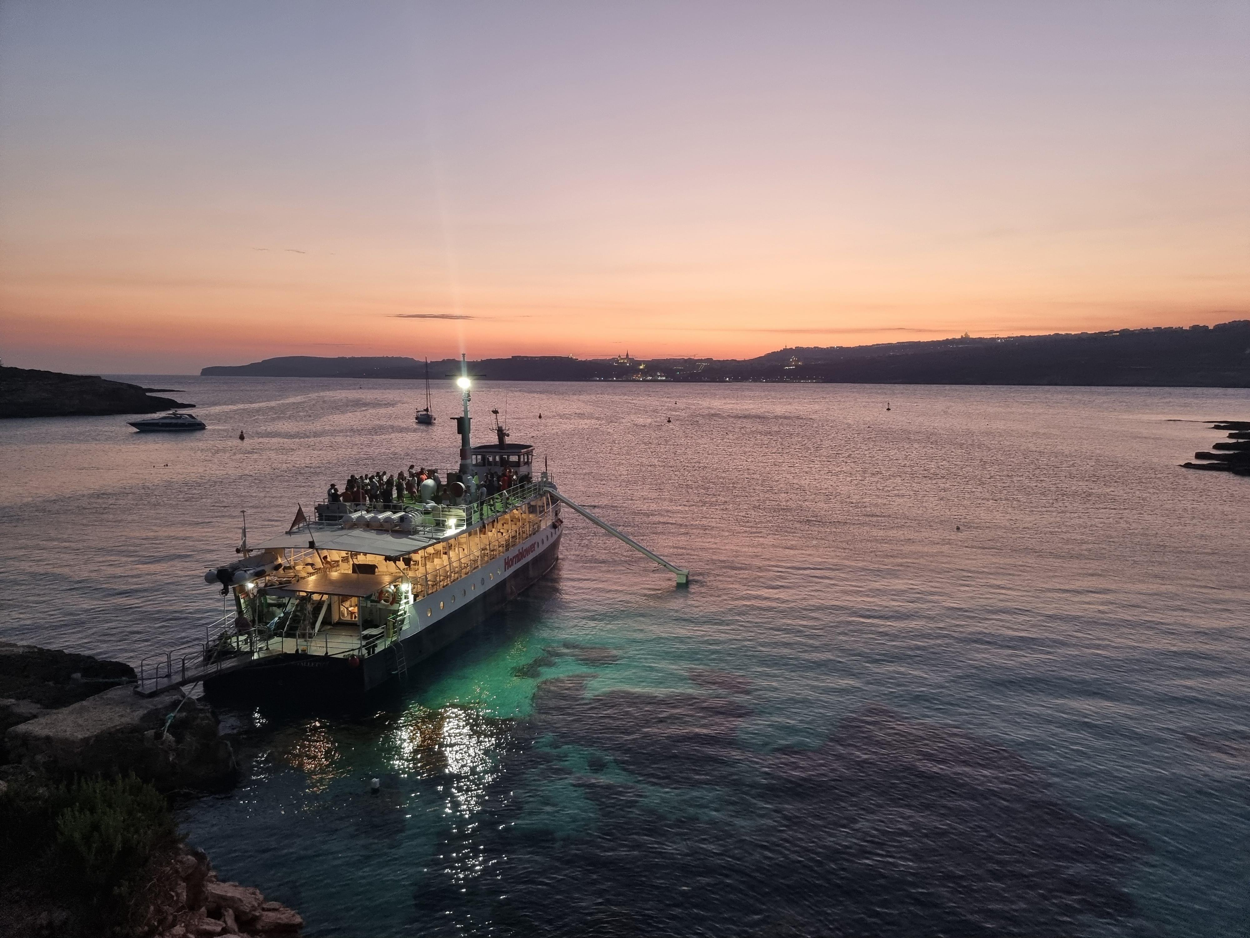 Blue Lagoon Evening Cruise with Water Slides