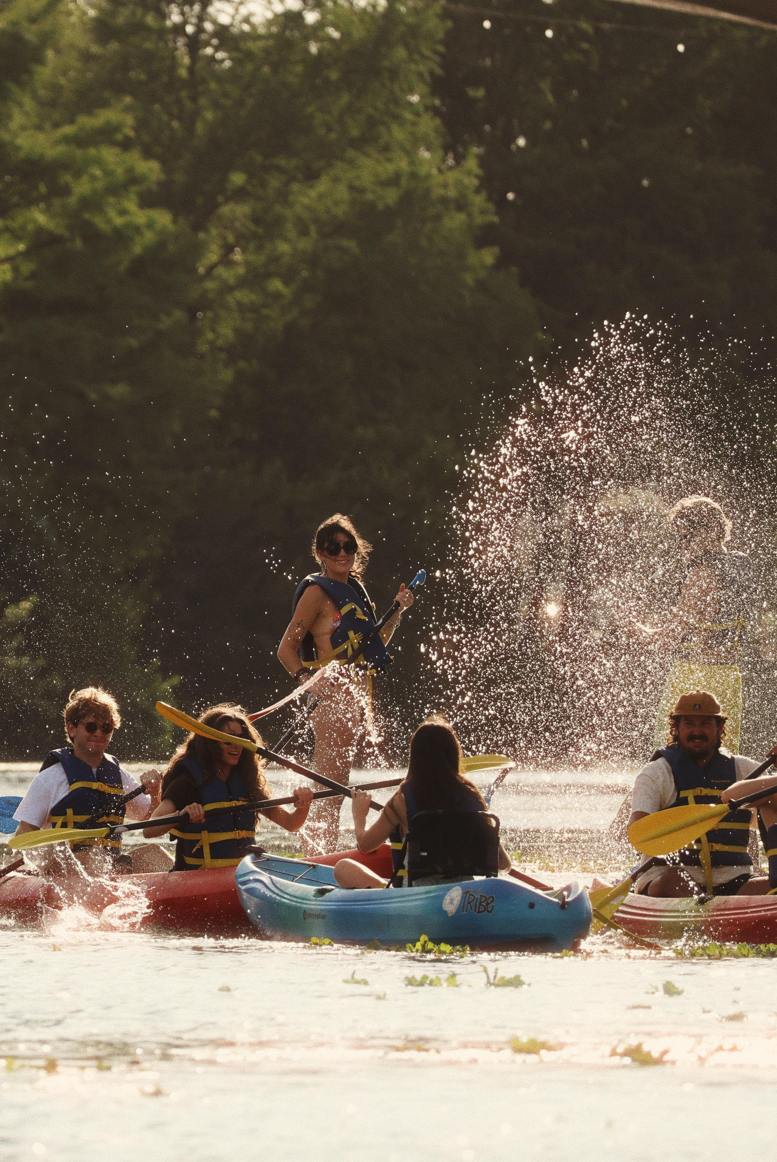 Austin Sunset Bat-Watching Kayak Experience