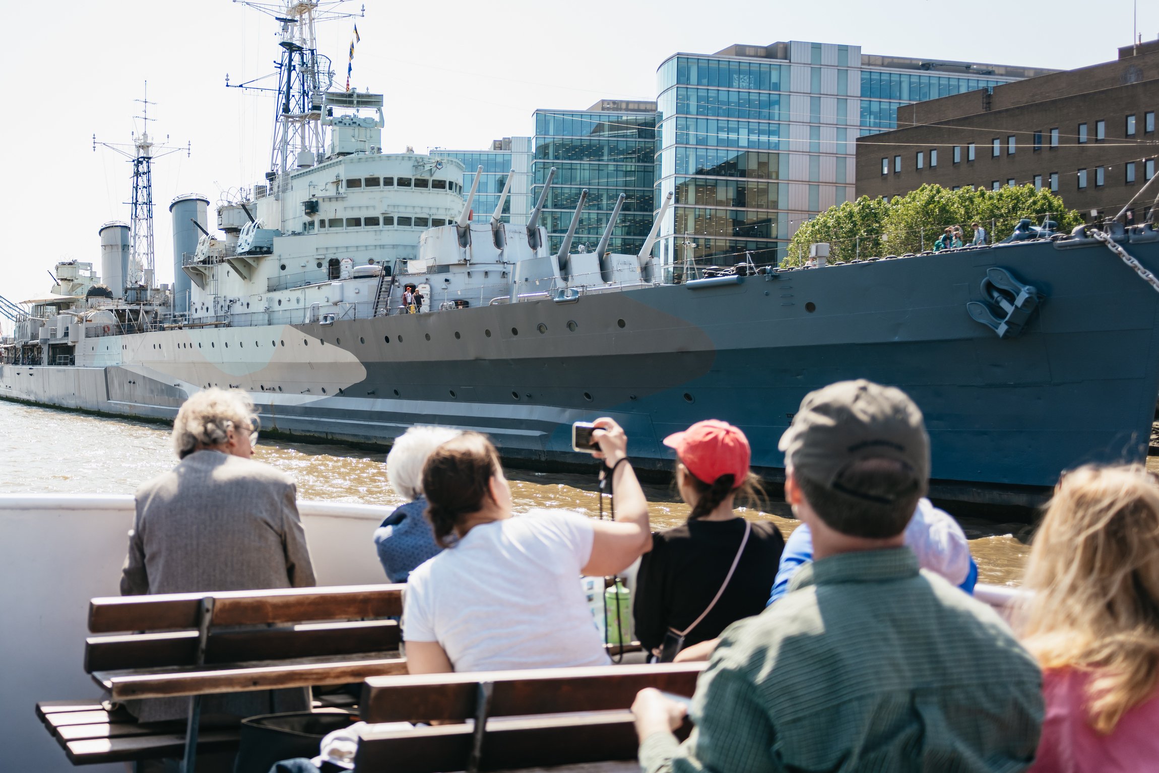 Westminster to Greenwich boat on the Thames — image 8