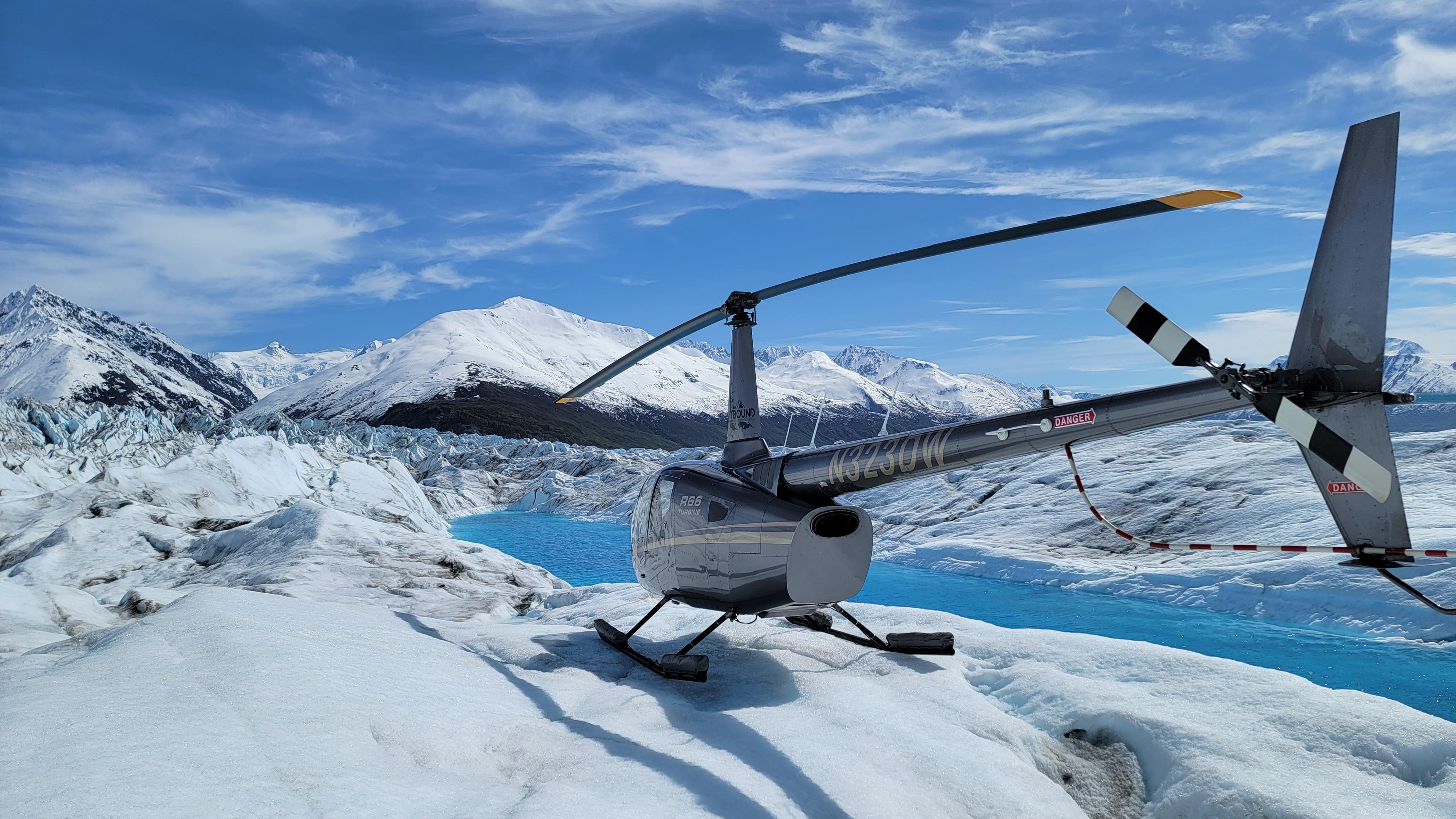 Knik Glacier Helicopter Adventure from Palmer
