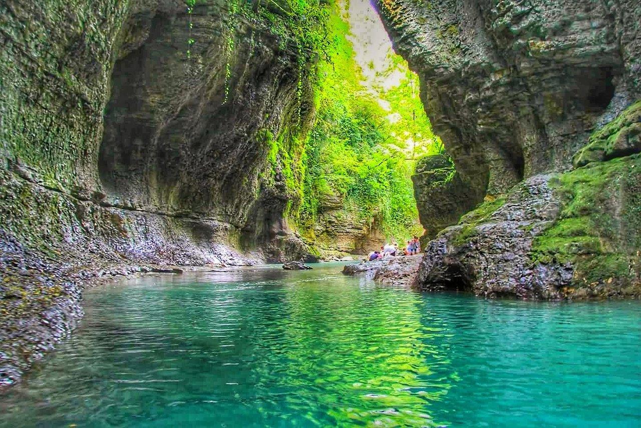 Tskaltubo Soviet Resort, Prometheus Cave & Sulfur Waterfall Adventure