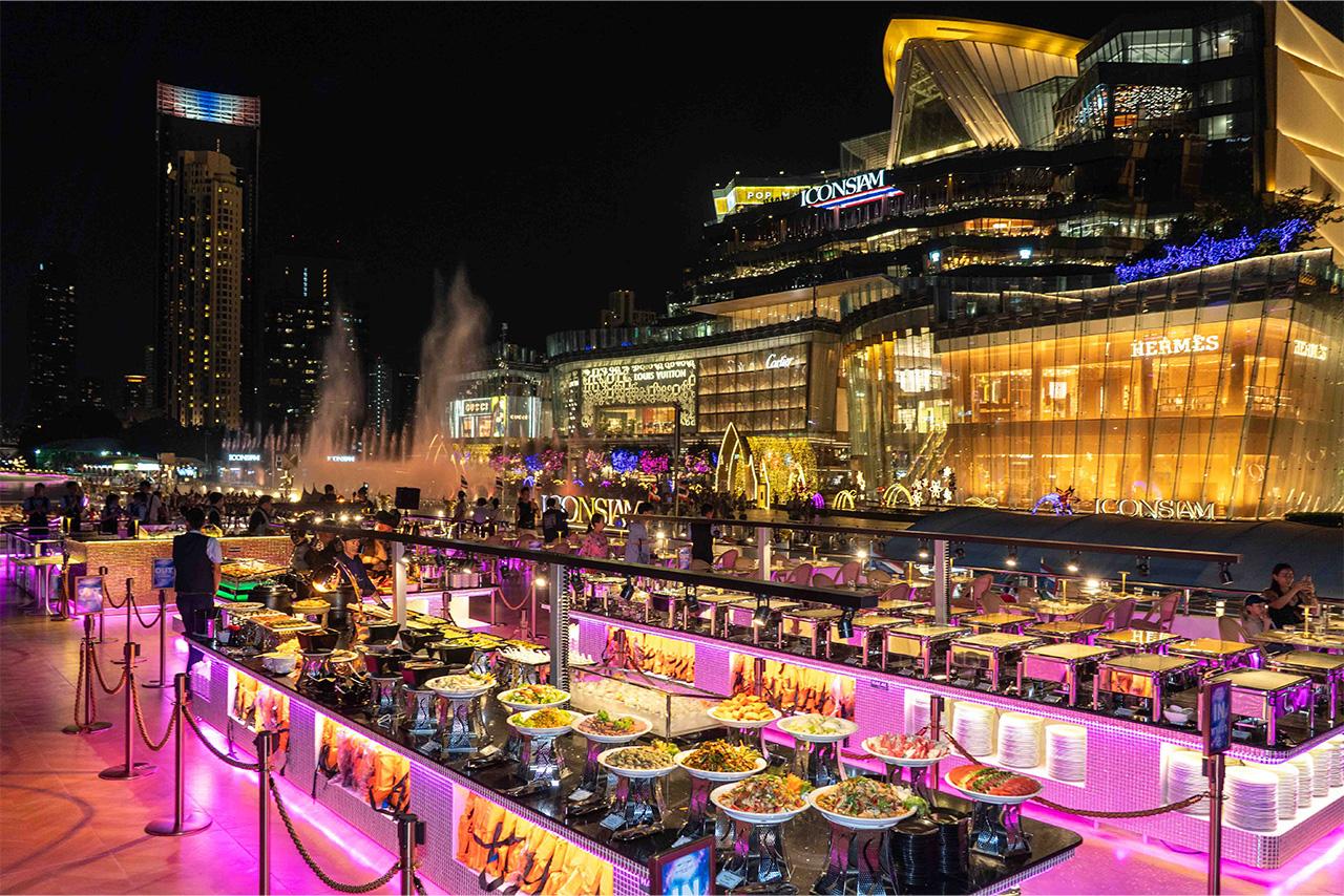 Super Galaxy Chao Phraya Night Dinner Cruise