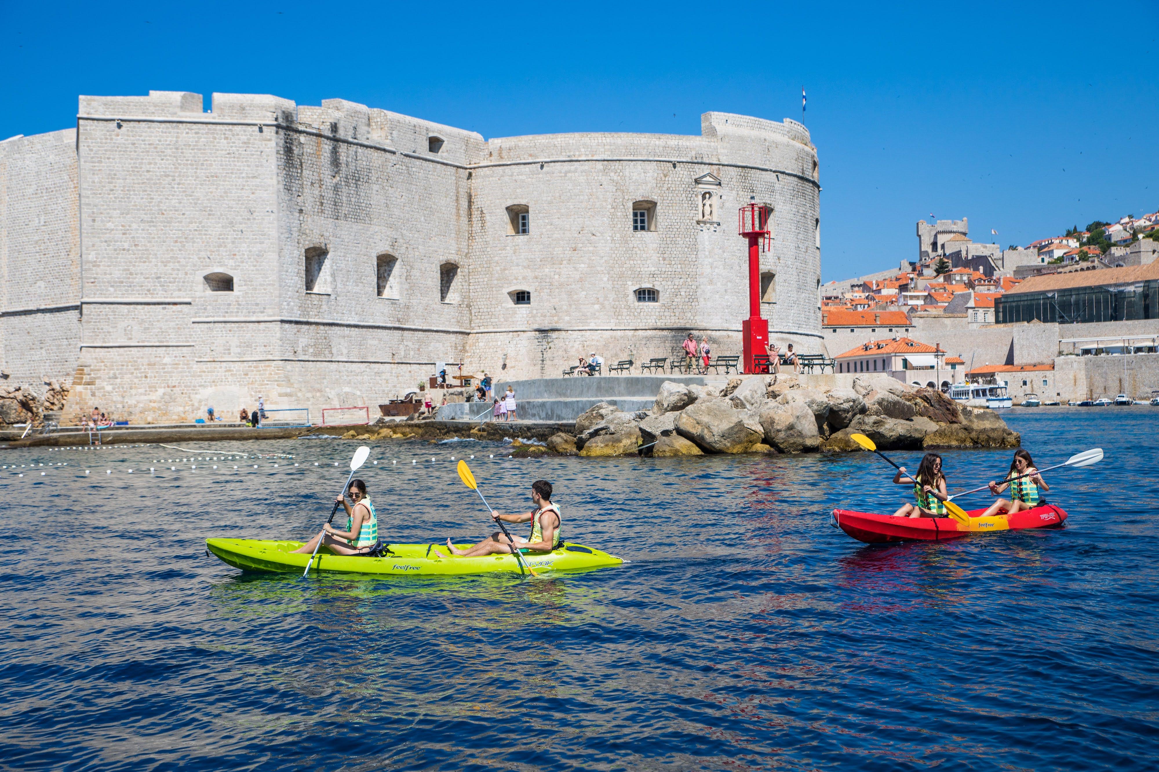 Dubrovnik Self-Guided Kayak Rental on the Adriatic