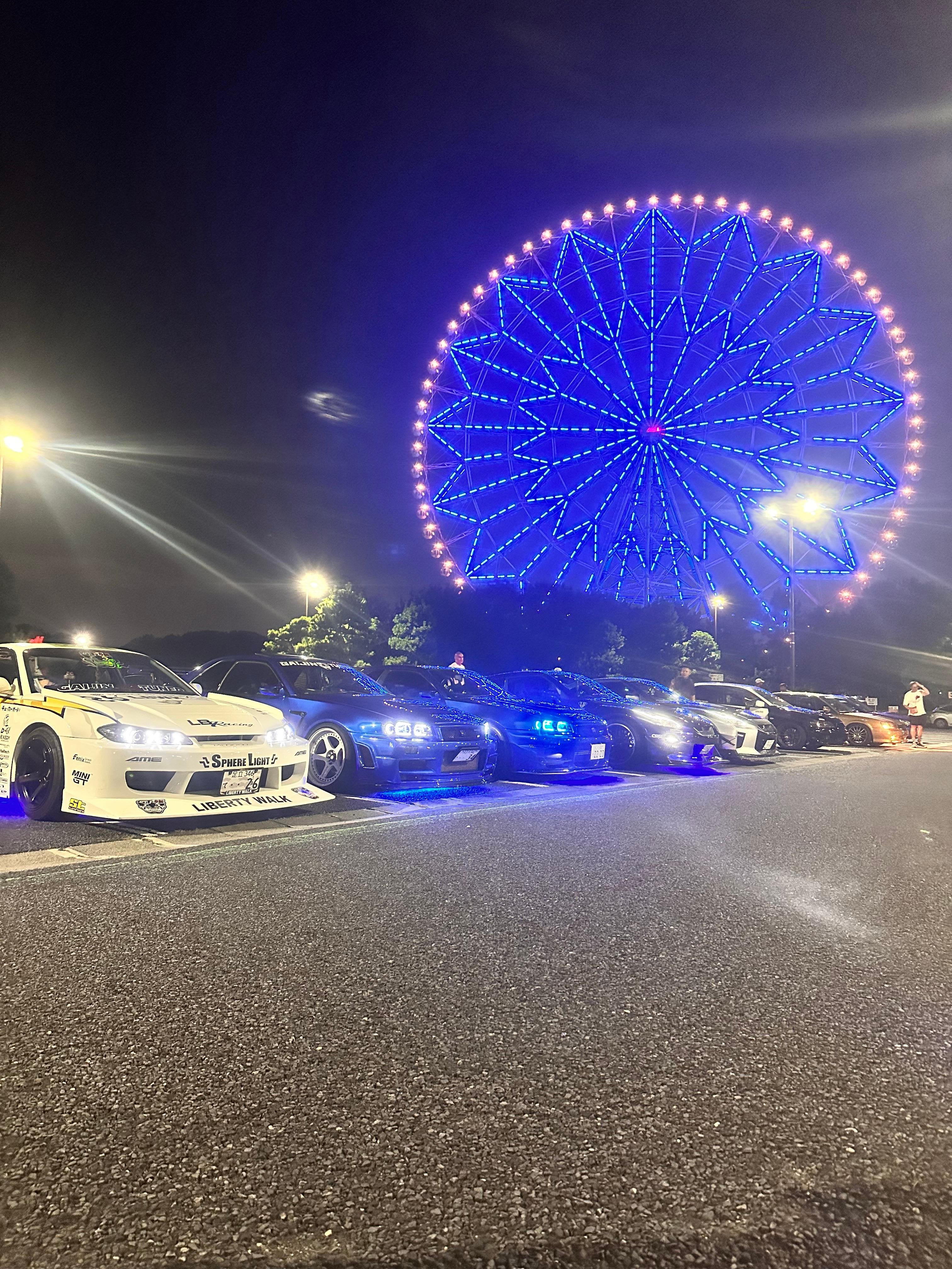 Tokyo: Private JDM Car Tour with Daikoku & Umihotaru PA