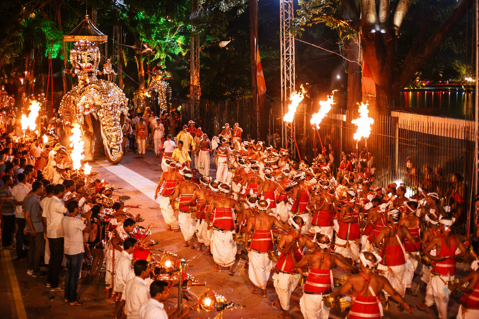 Kandy Esala Perahera VIP Experience with Refreshments
