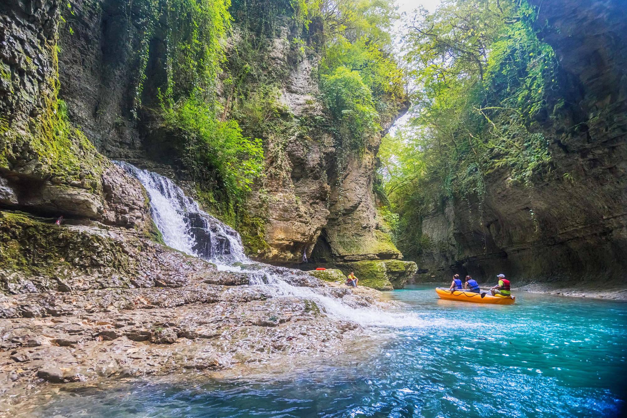 Prometheus Cave & Martvili Canyon Day Tour from Kutaisi