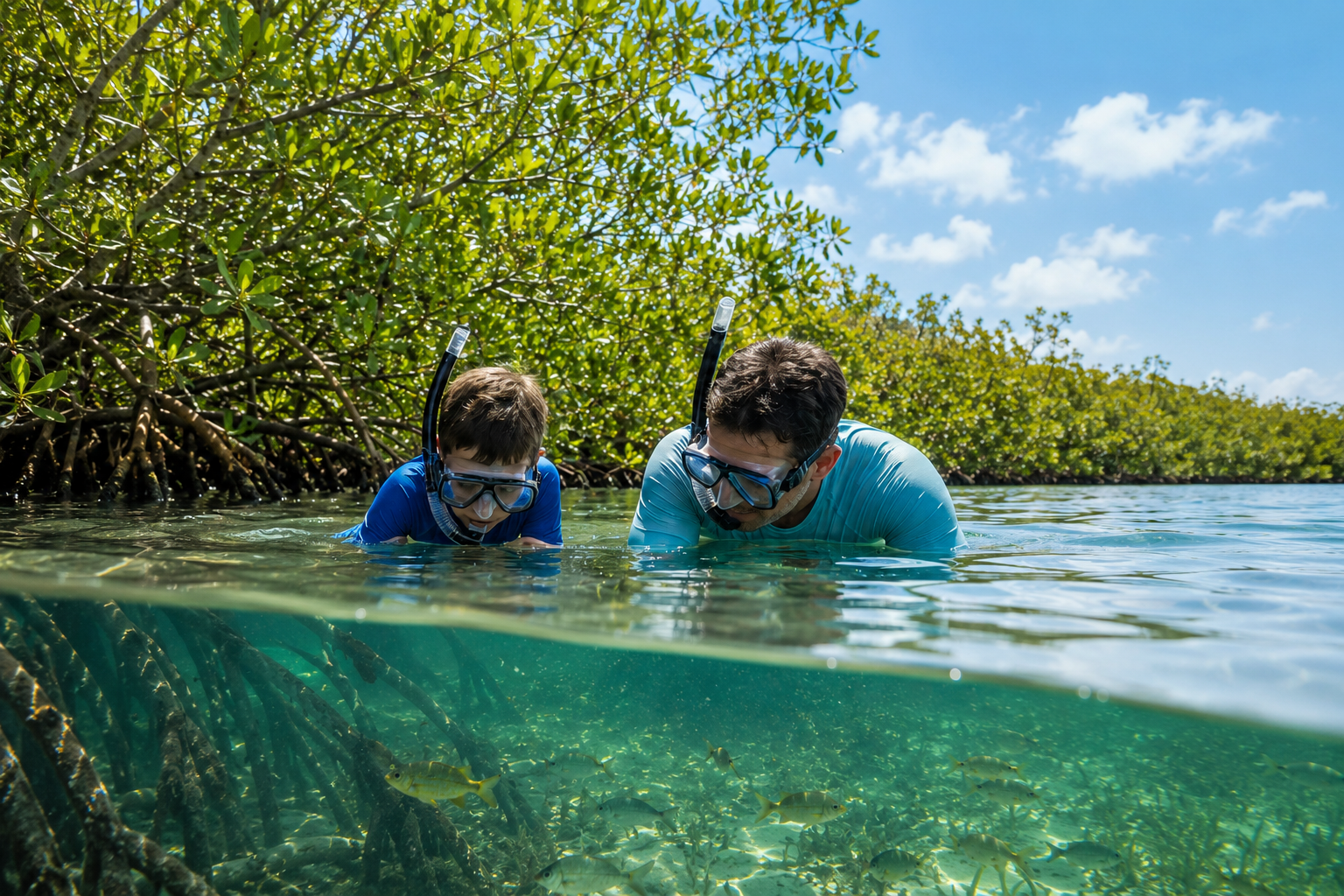 Key Largo Mangrove Snorkeling & Sandbar Experience