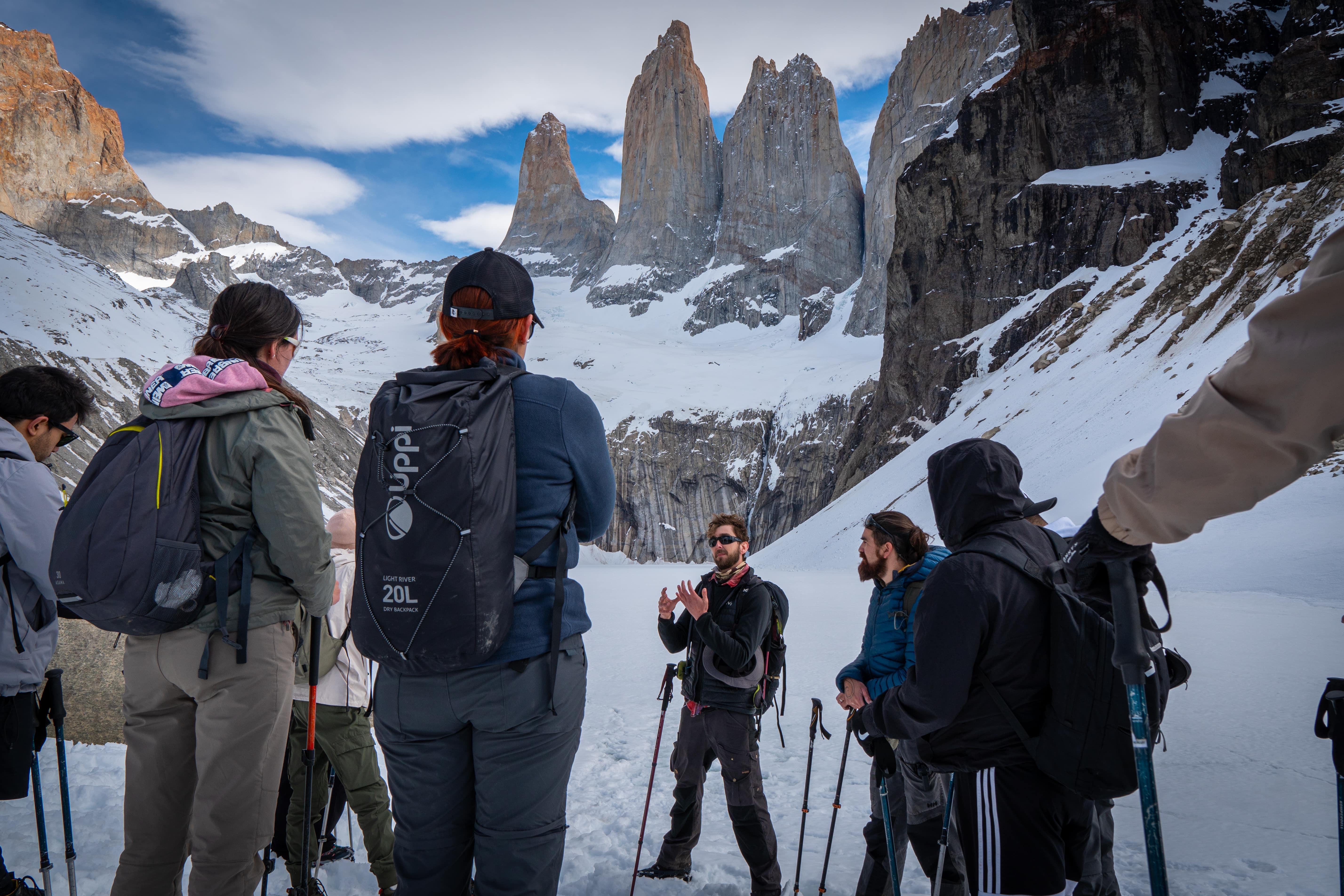 Torres del Paine Base of the Towers Guided Trek