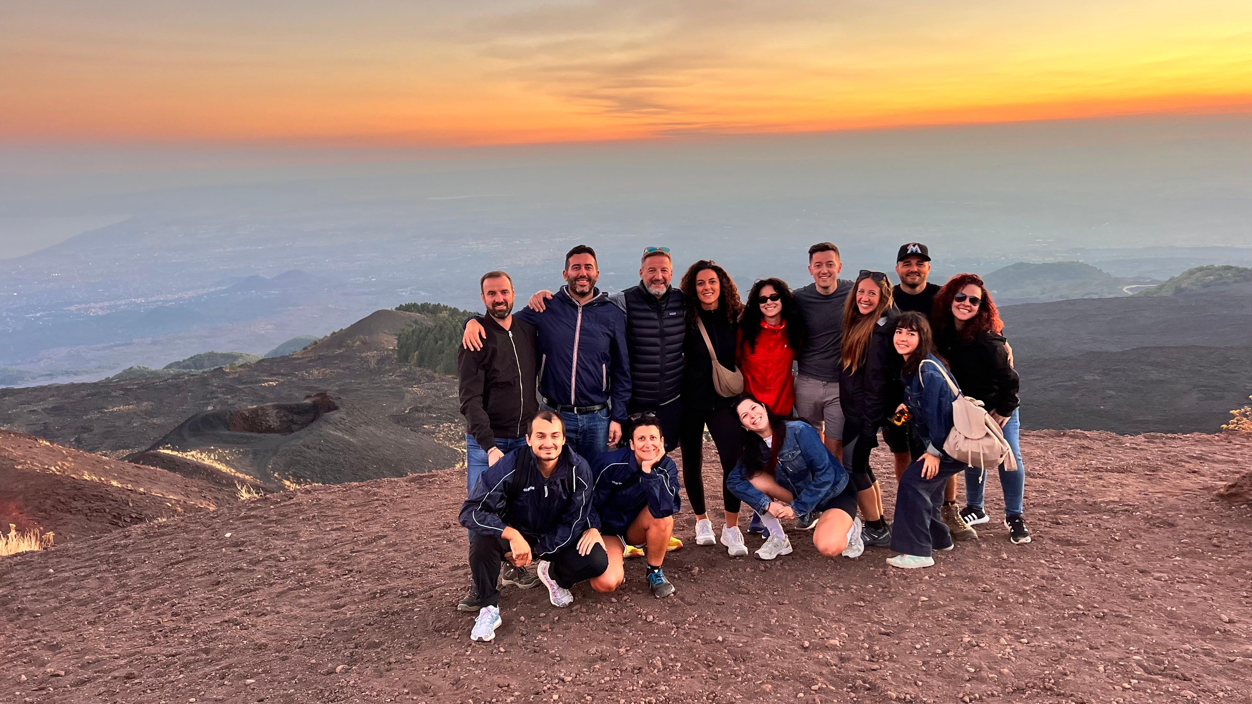 Catania: Etna Sunset Tour with Pickup and Drop-off