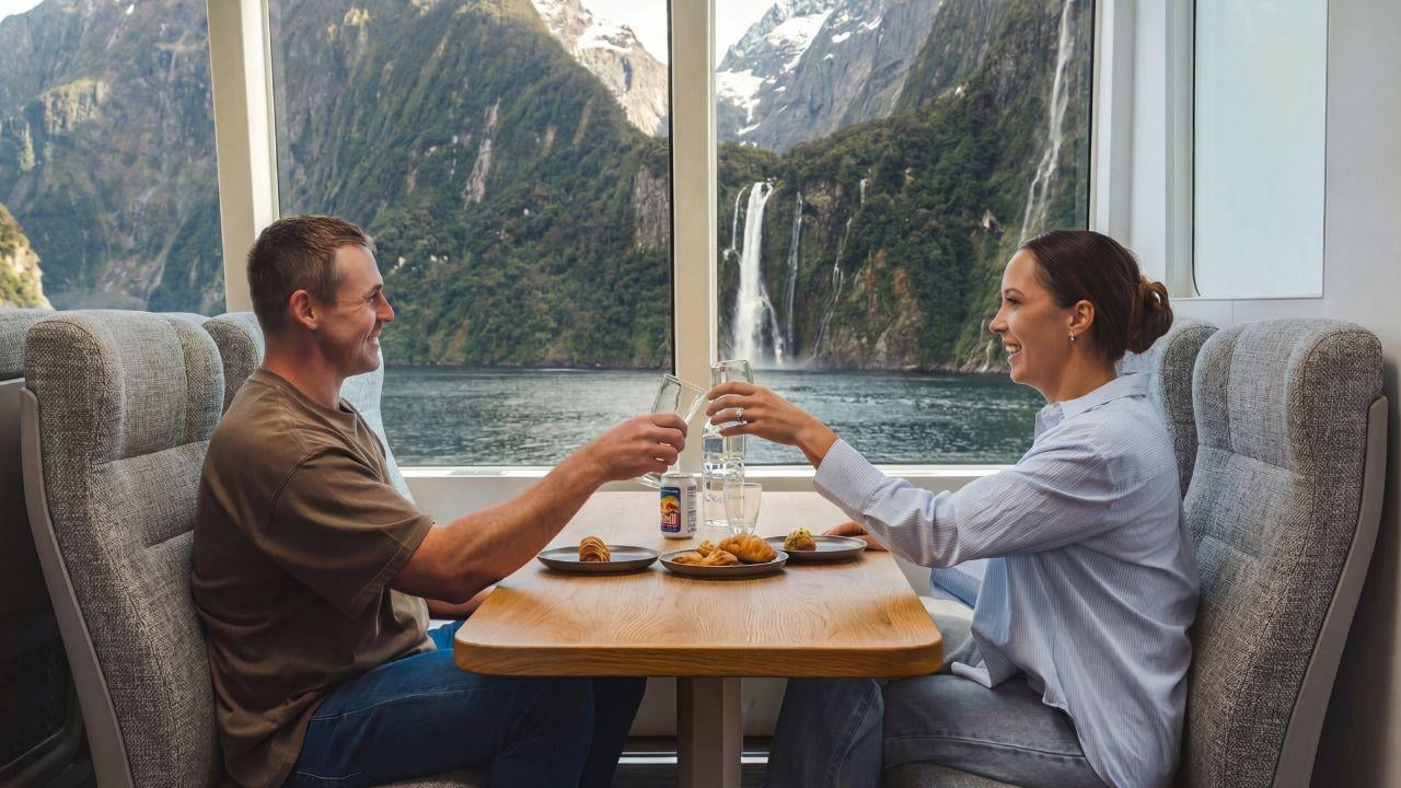 Milford Sound VIP Cruise & Glass-Roof Transfer from Queenstown