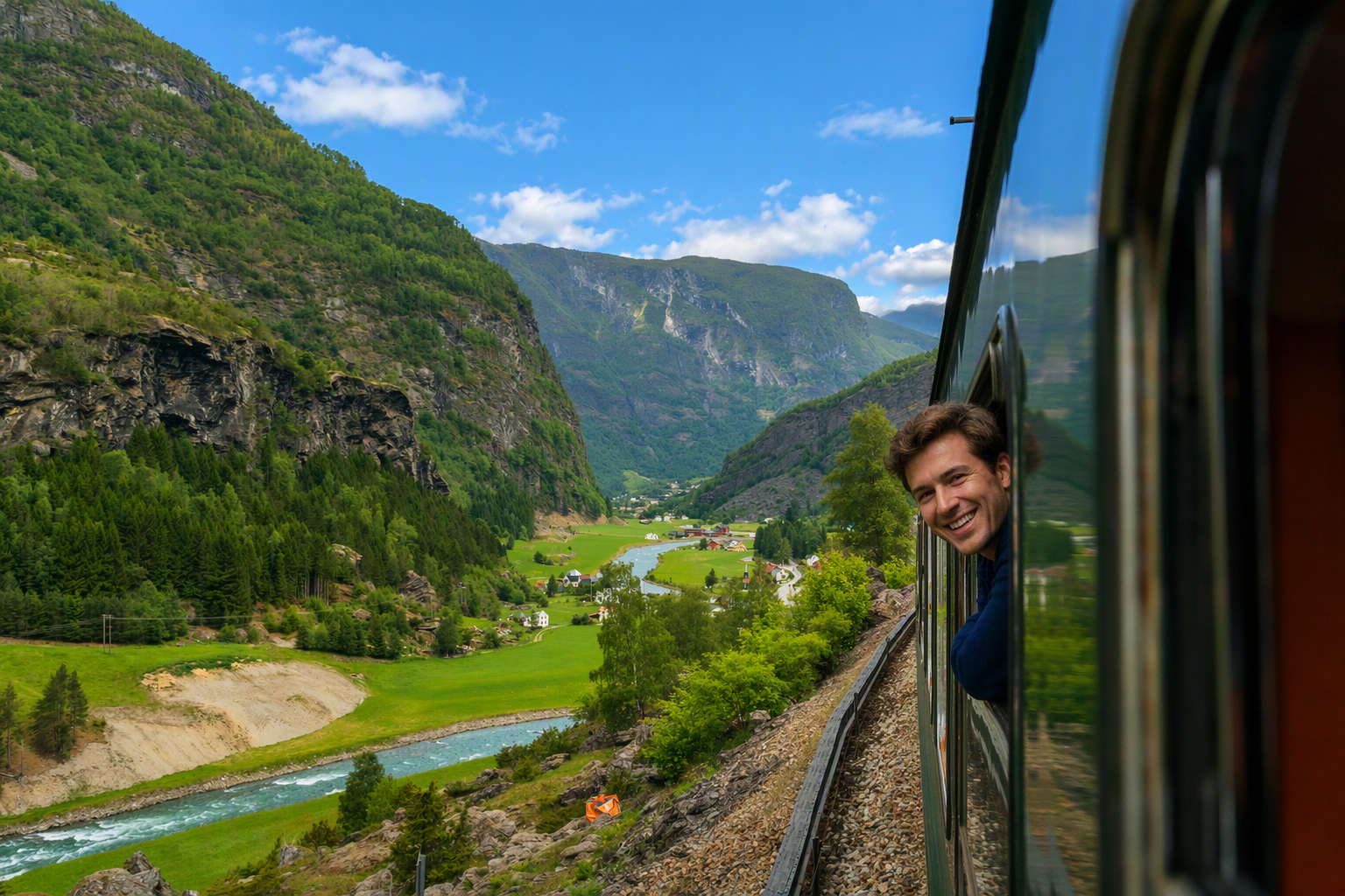 Bergen: Flåm Railway & UNESCO Nærøyfjord Cruise Guided Day Tour