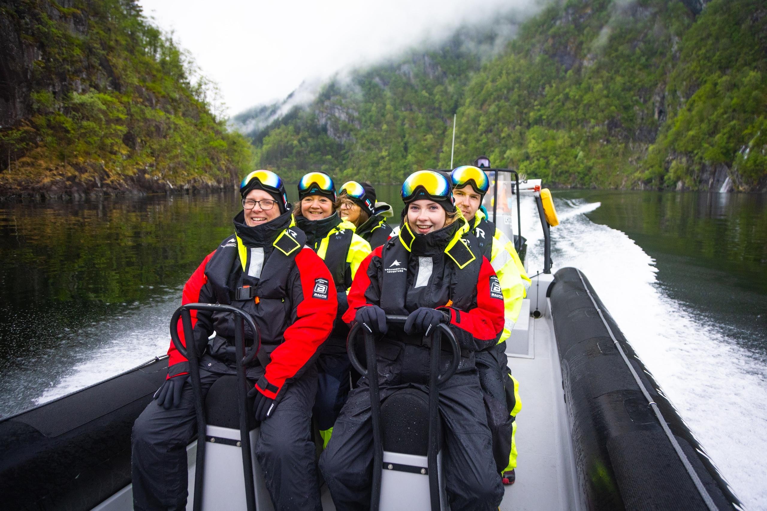 Hardangerfjord RIB Safari to Fyksesund