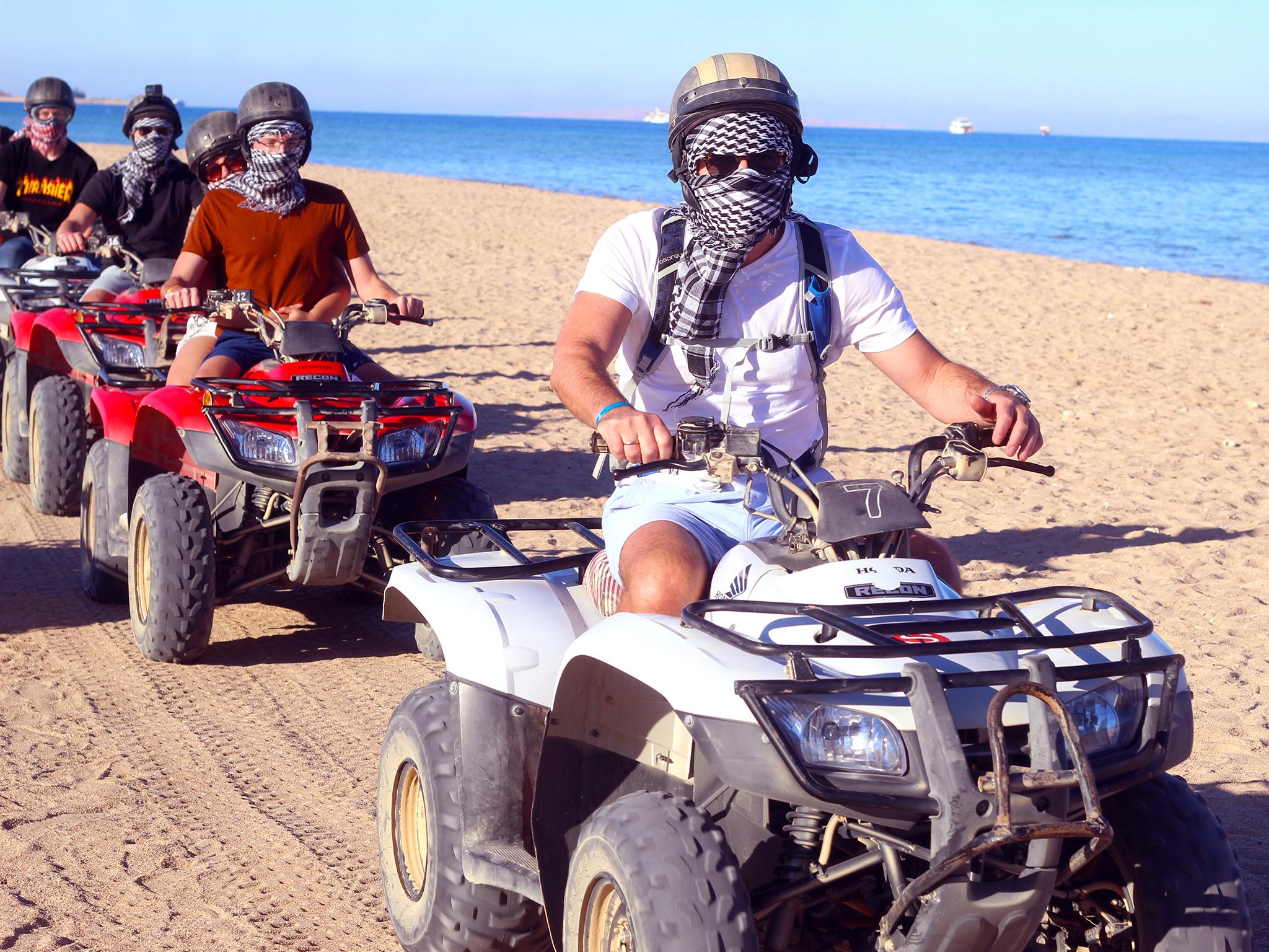 Hurghada Desert Quad Bike Adventure with Red Sea Views