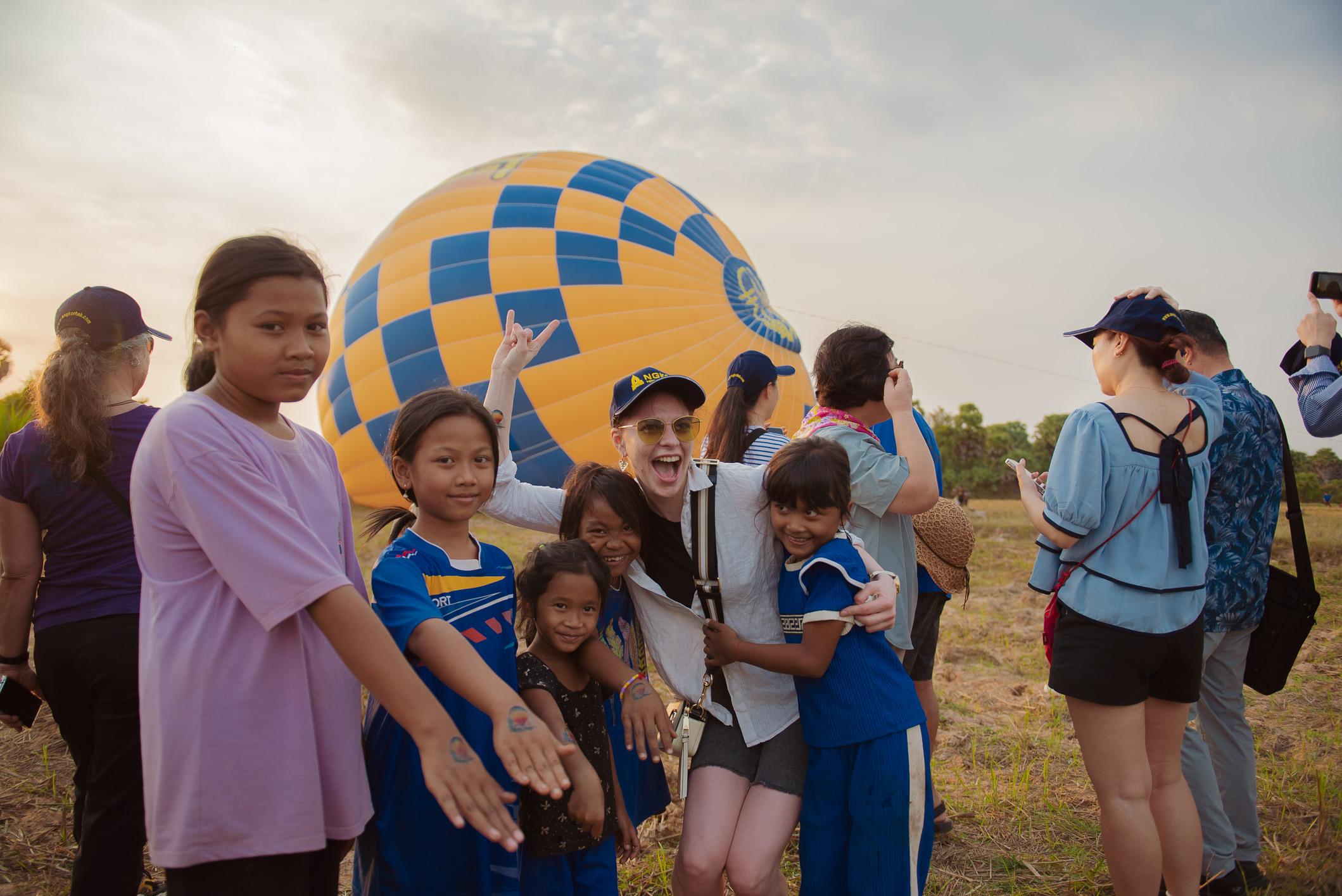 Angkor Sunrise & Sunset Hot Air Balloon Flight