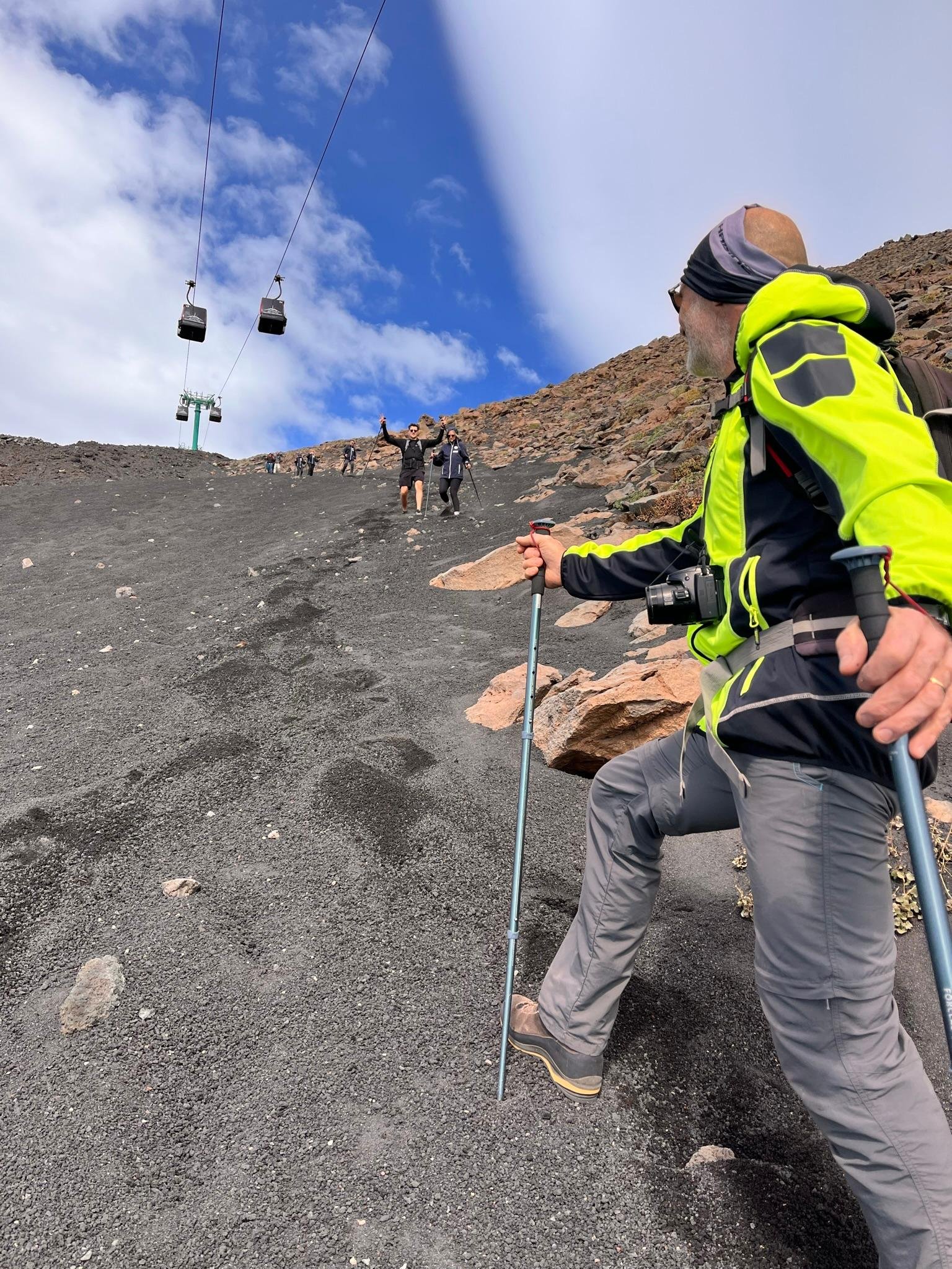 Catania: Mount Etna Adventurous Hiking Tour with Equipment