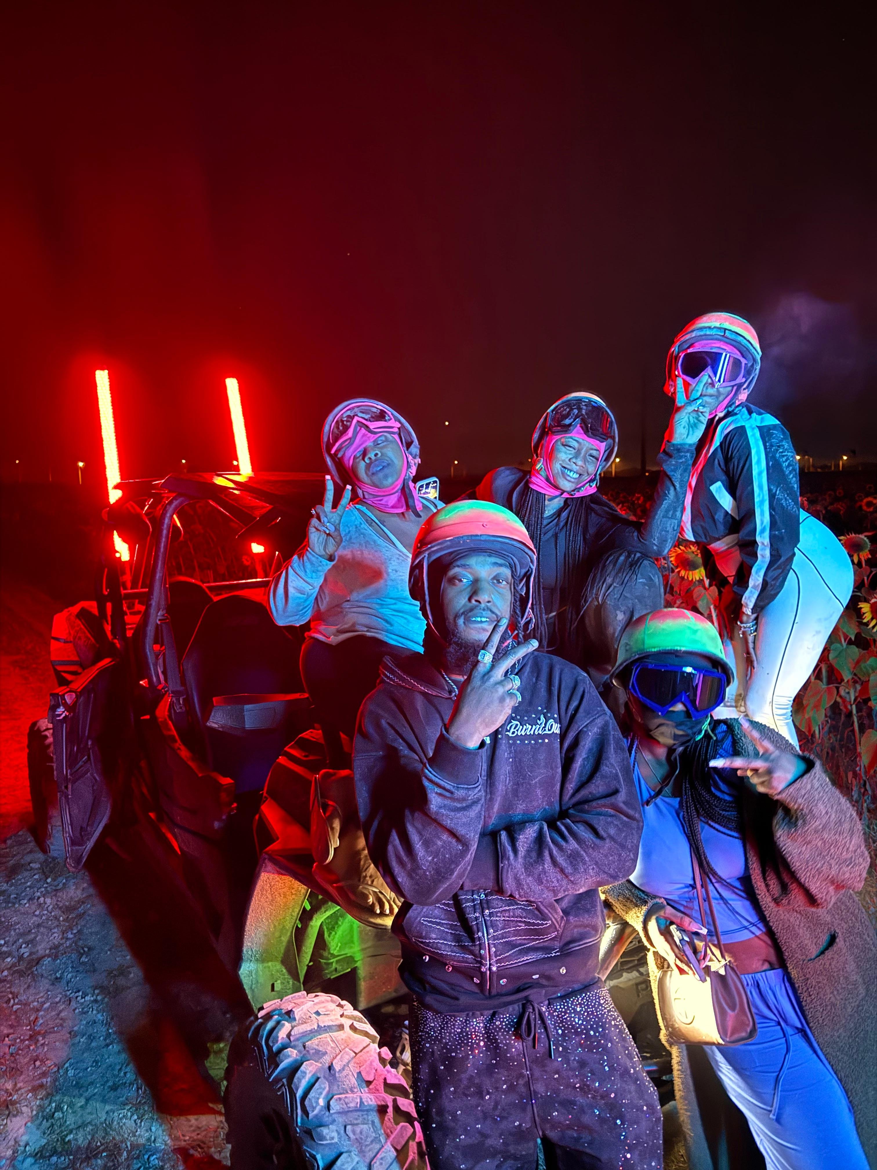 Illuminated Night ATV Adventure in Houston
