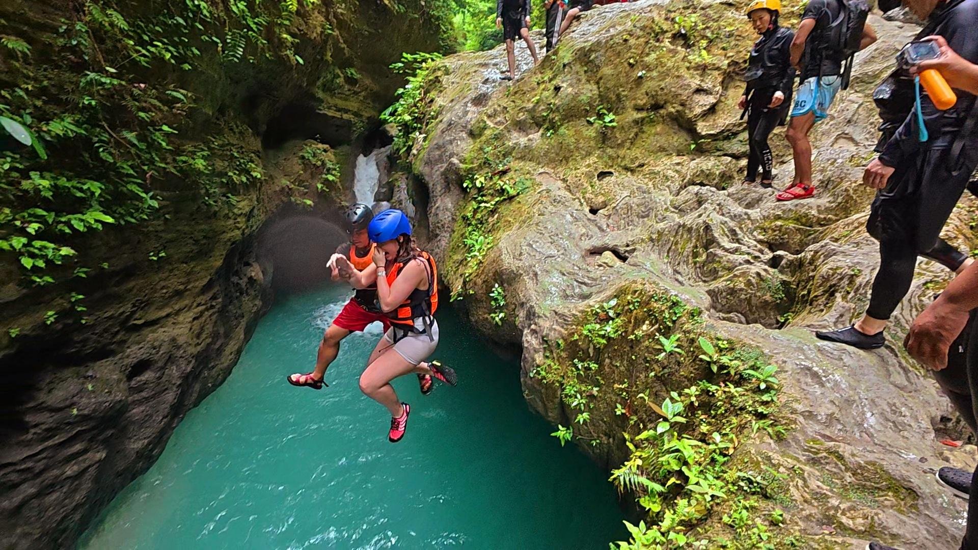 Cebu Whale Shark Swim & Kawasan Falls Canyoneering – Full-Day Adventure