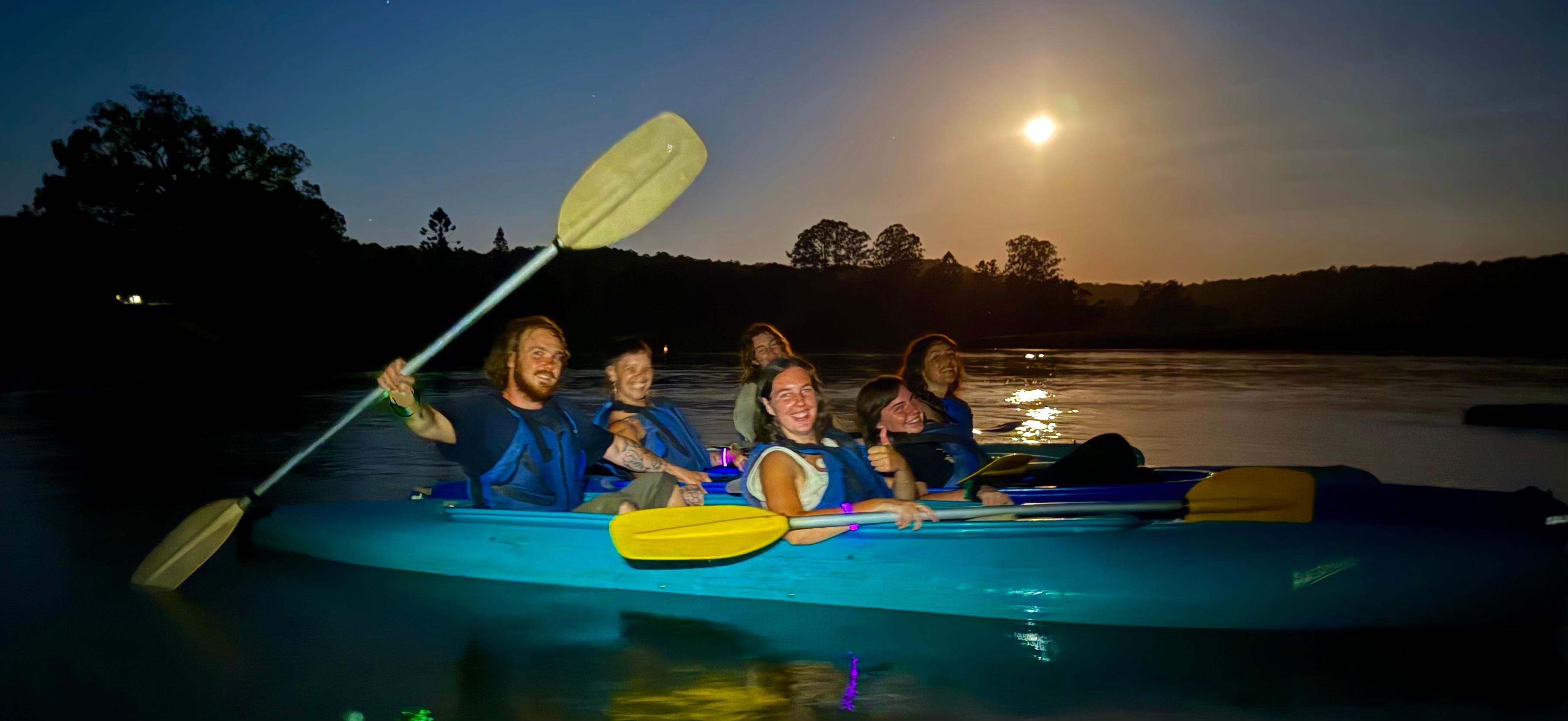 Full Moon Canoe Adventure on Bellinger River