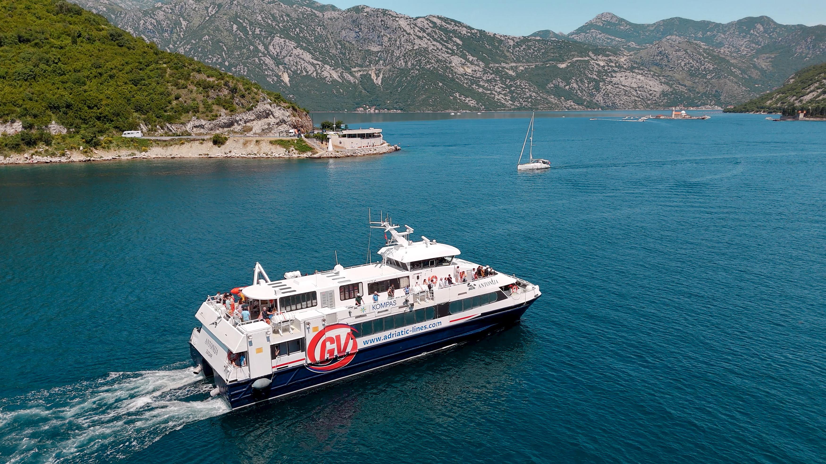 Dubrovnik to Kotor Fast Ferry: Day Trip or One-Way