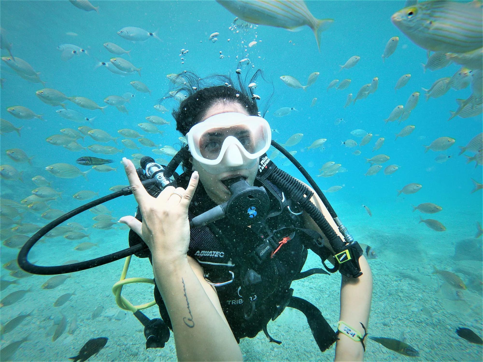 Beginner Scuba Diving at Turtle Island from Side & Alanya