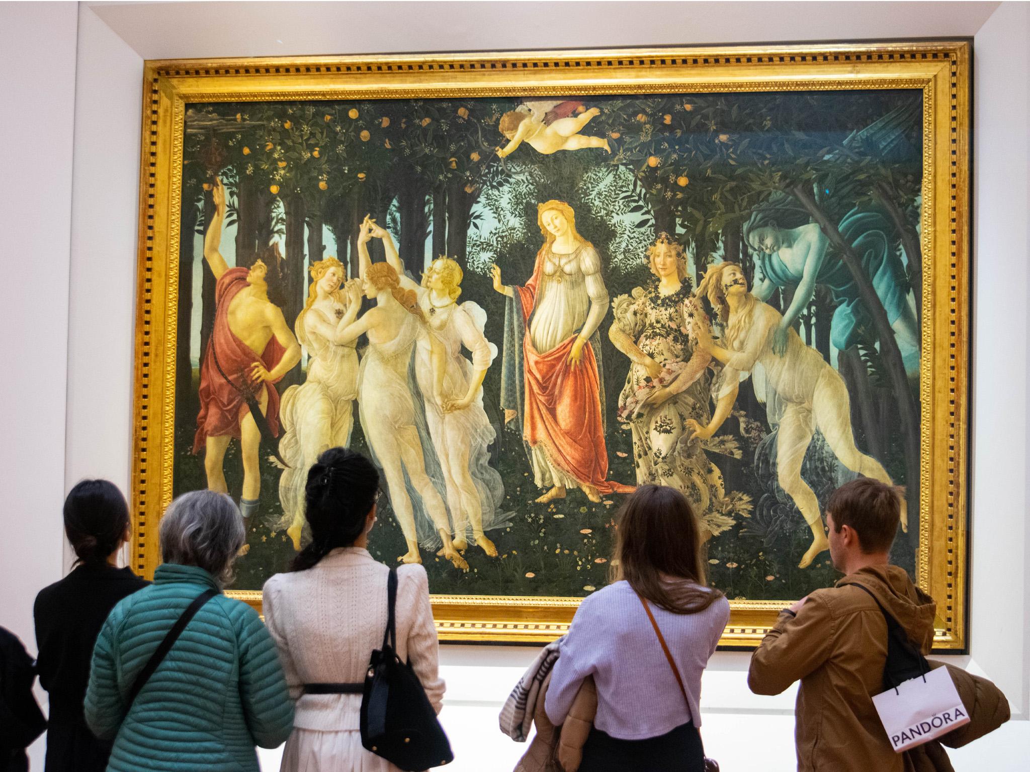 Uffizi Gallery Small Group Tour with Optional Vasari Corridor