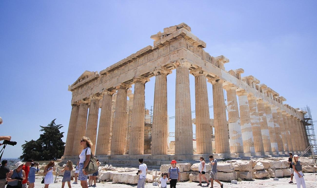 Acropolis of Athens Parthenon ancient Greek marble temple — image 9