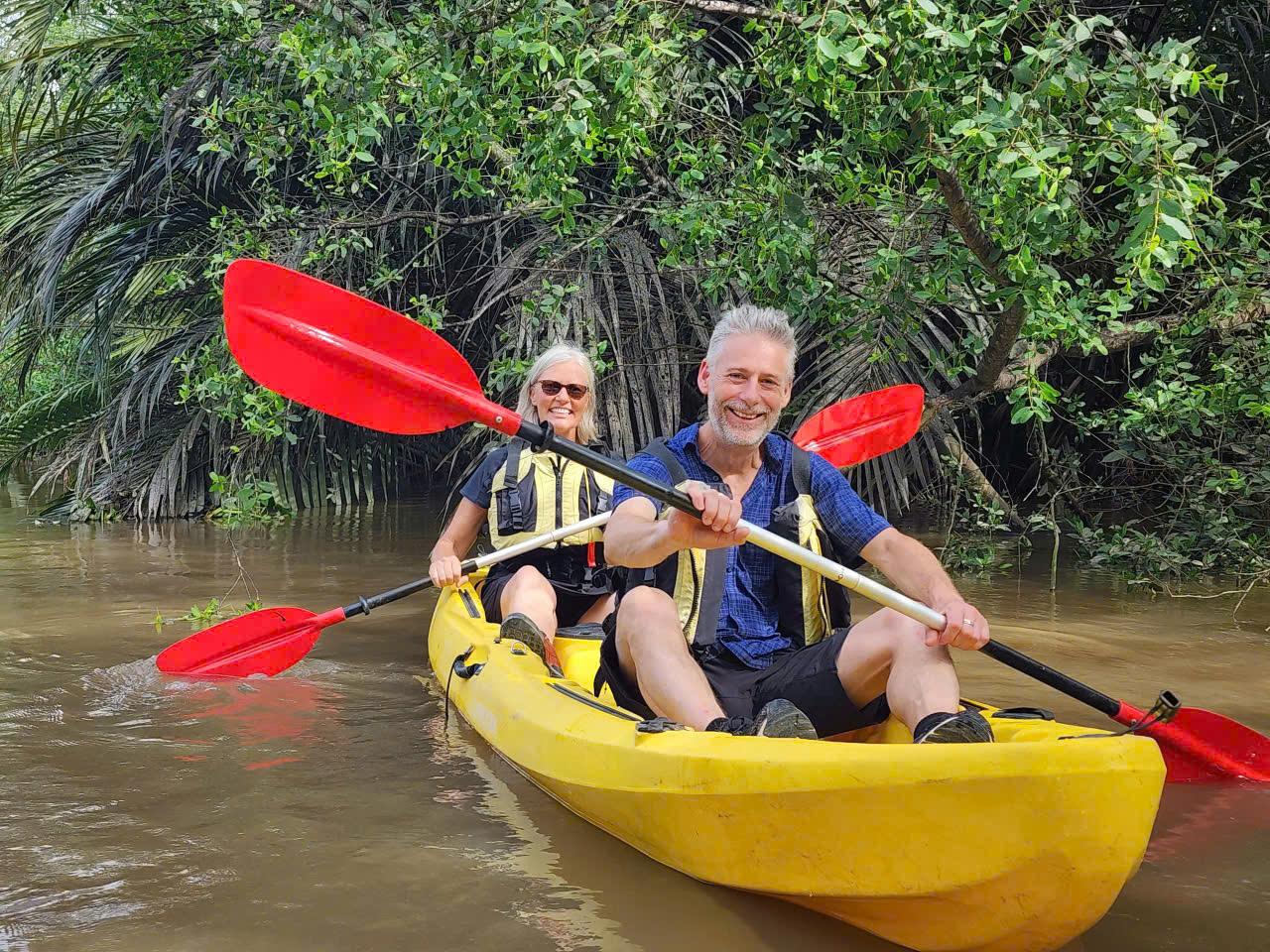 Mekong Delta Kayak, Bike & Cooking Day Tour from Ho Chi Minh City