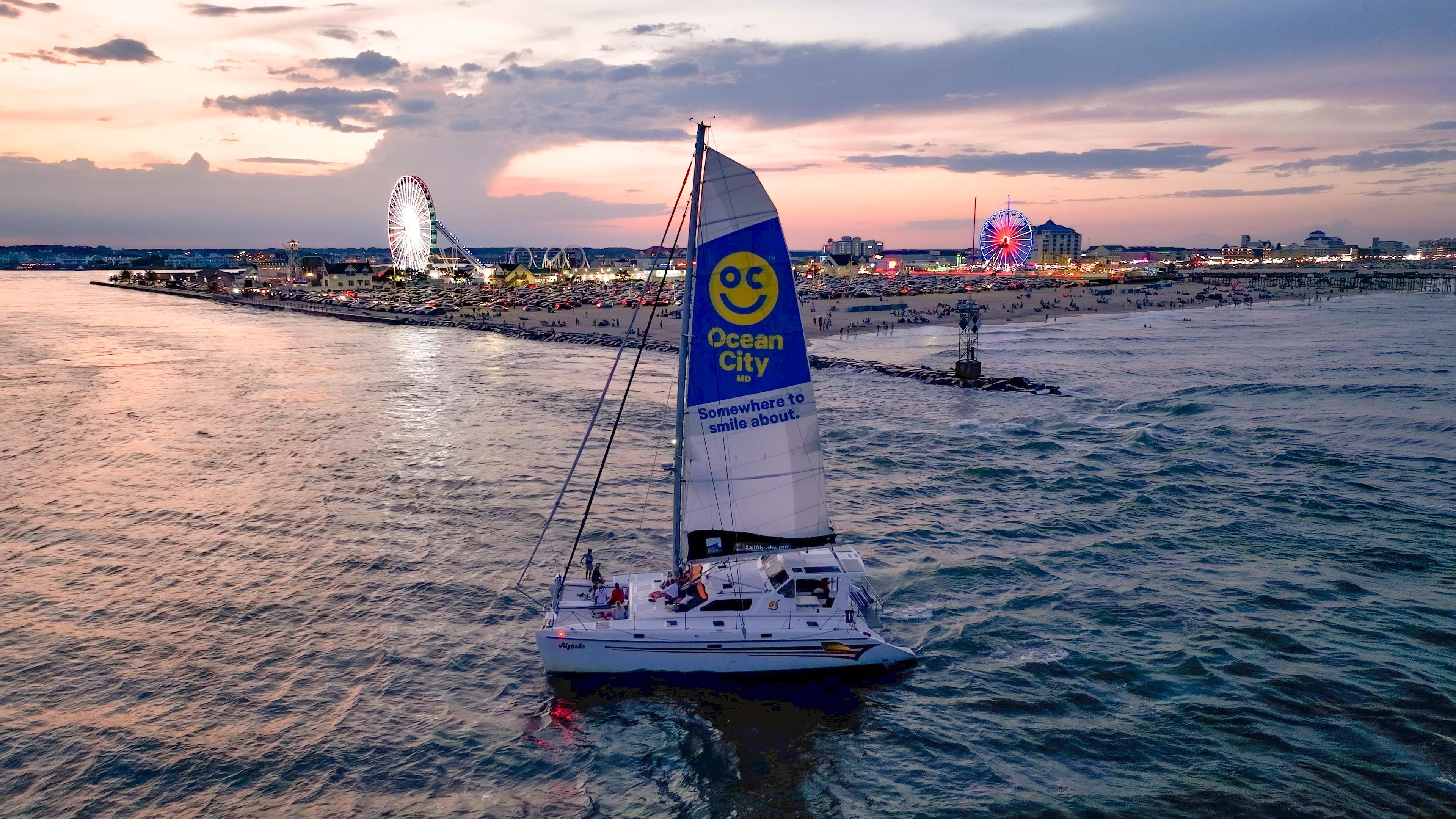 Atlantic Ocean Catamaran Sail with Dolphin Encounters