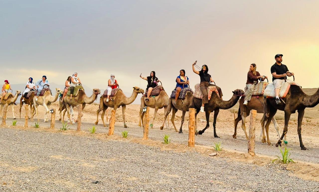 Agafay Desert Evening Adventure: Quad Bikes, Camel Ride & Berber Dinner Show