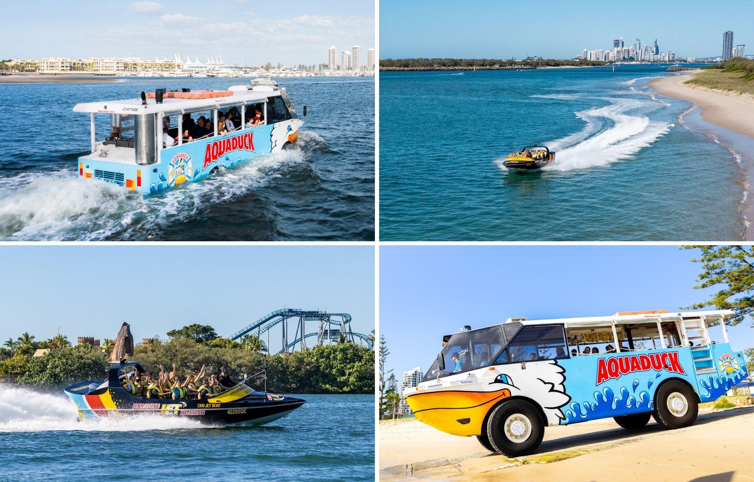 Aquaduck Amphibious Tour & High-Speed Jet Boat Adventure