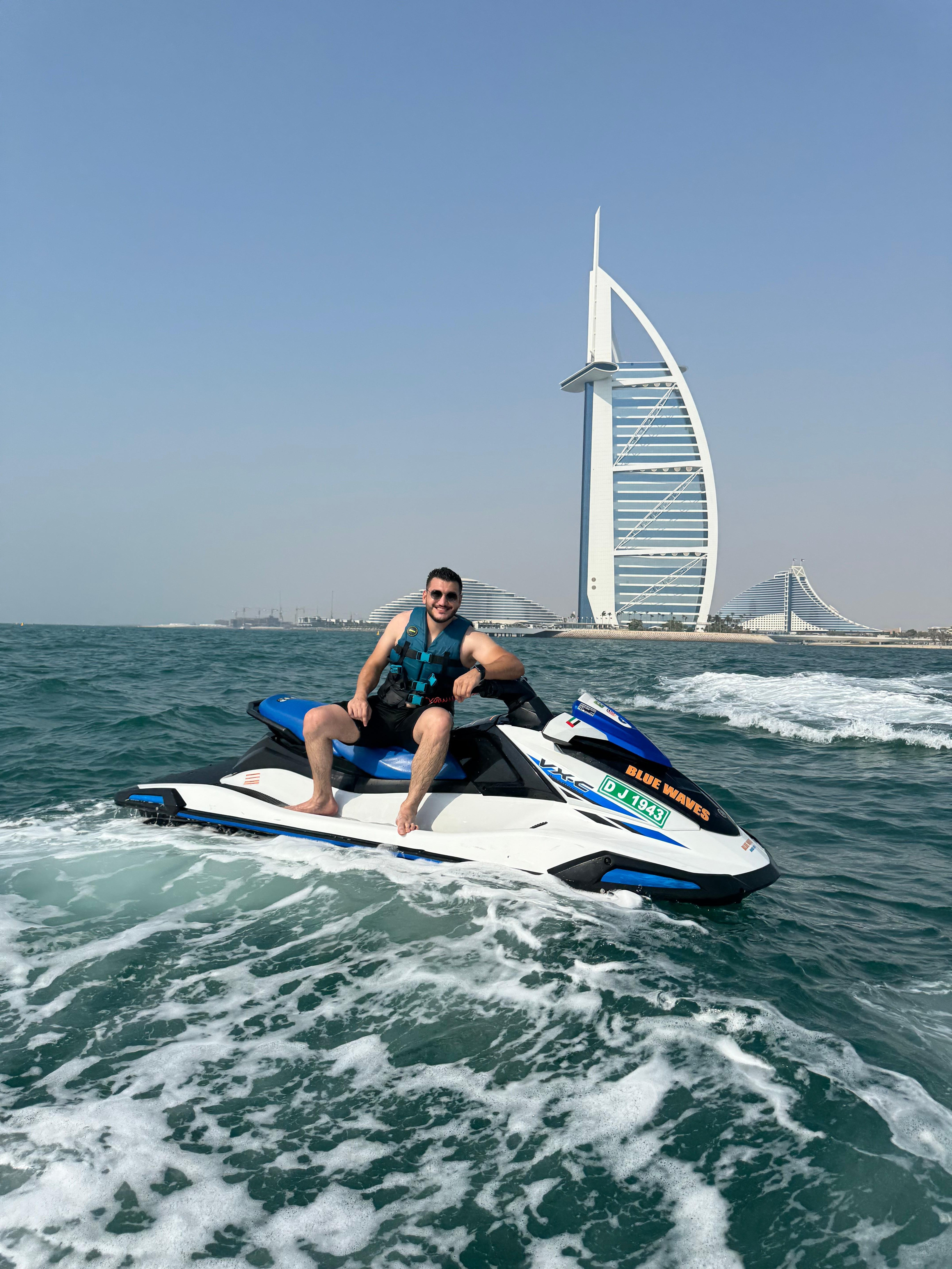 Dubai Jet Ski Adventure: Burj Al Arab & Atlantis Coastal Ride