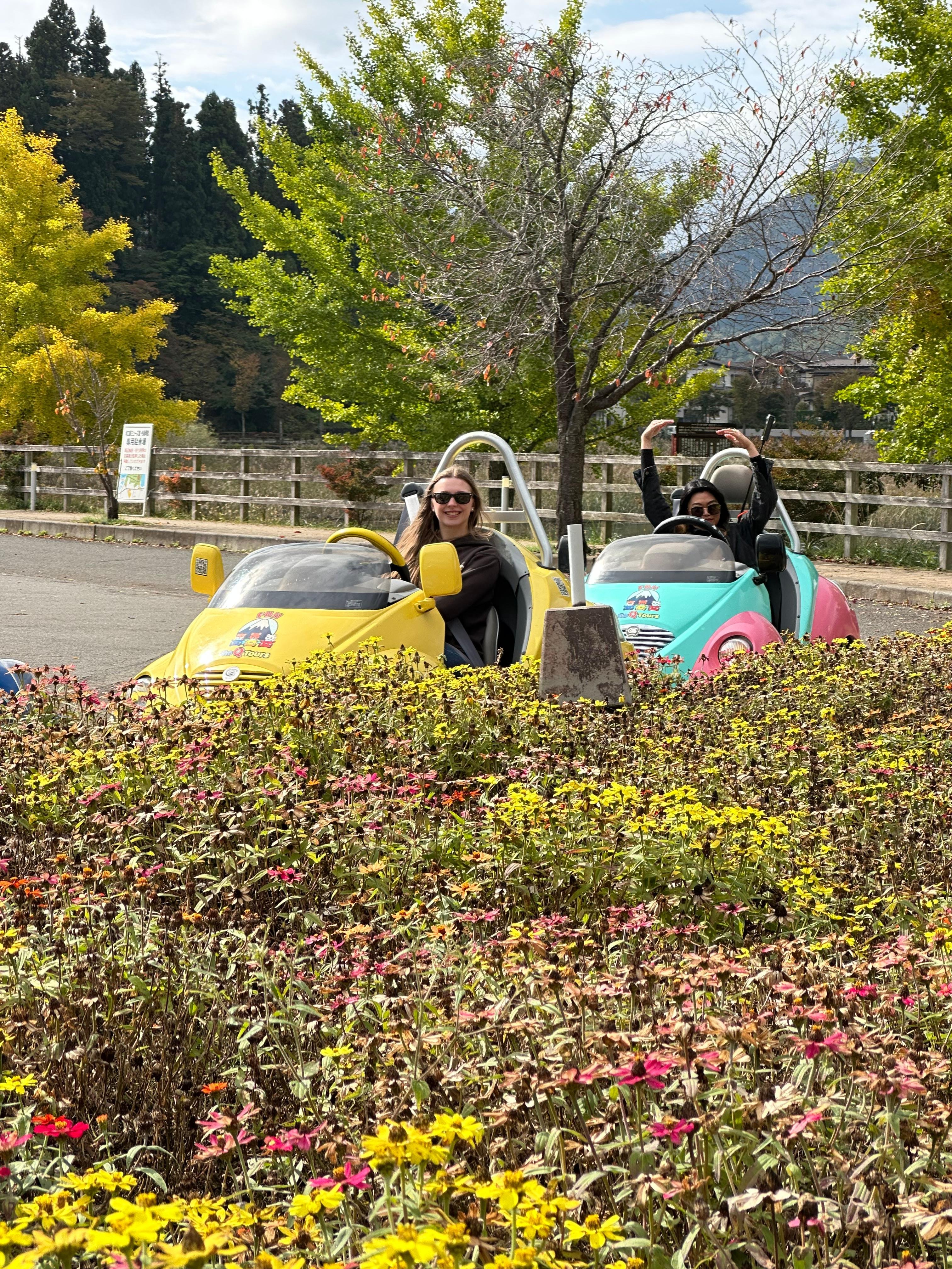 Lake Kawaguchiko Electric Mini Car Guided Tour