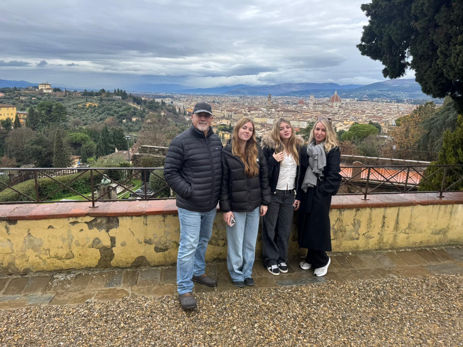 Golf Cart Tour Florence Hills and Michelangelo Square