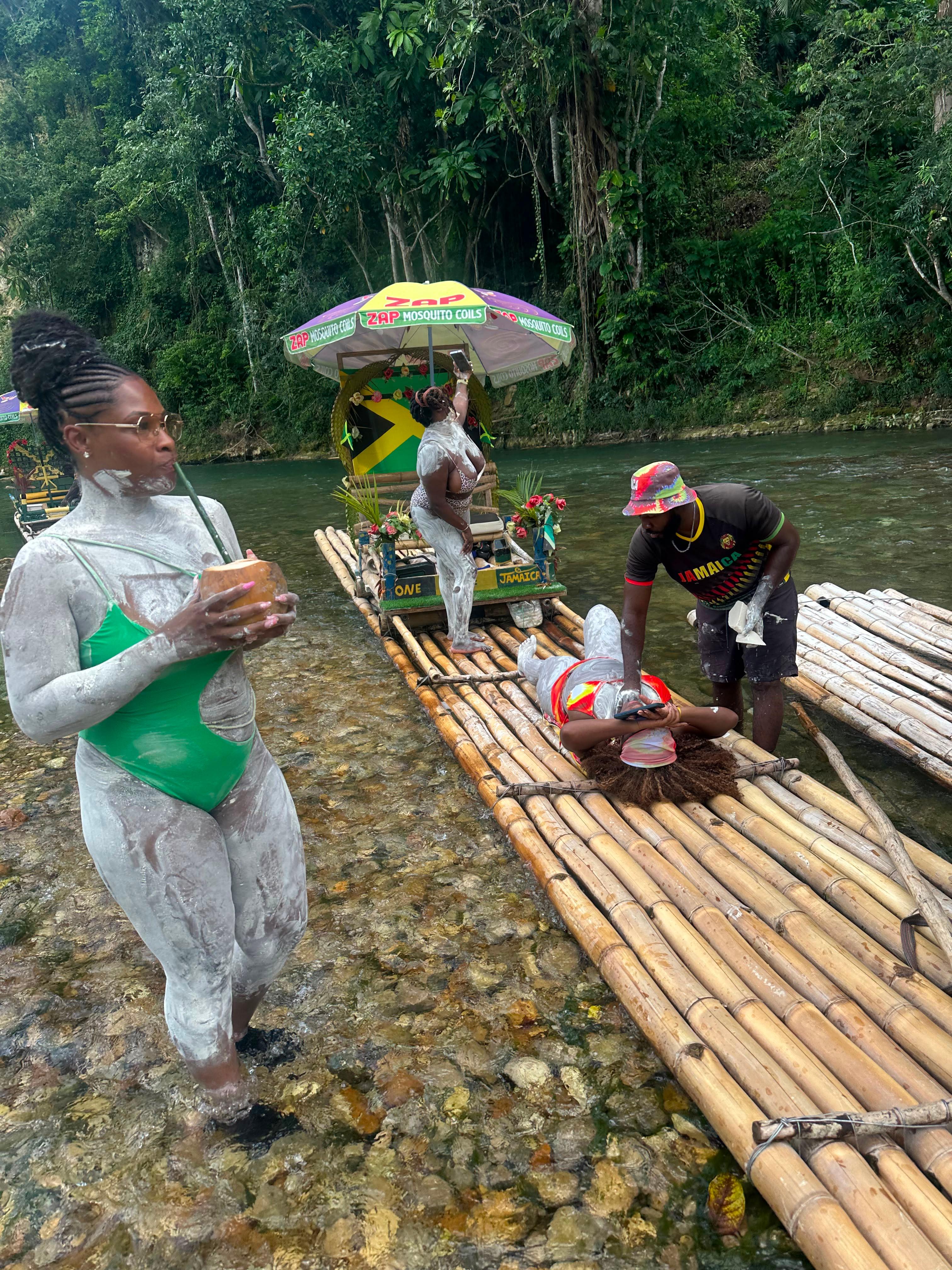 Great River Bamboo Rafting & Limestone Foot Massage