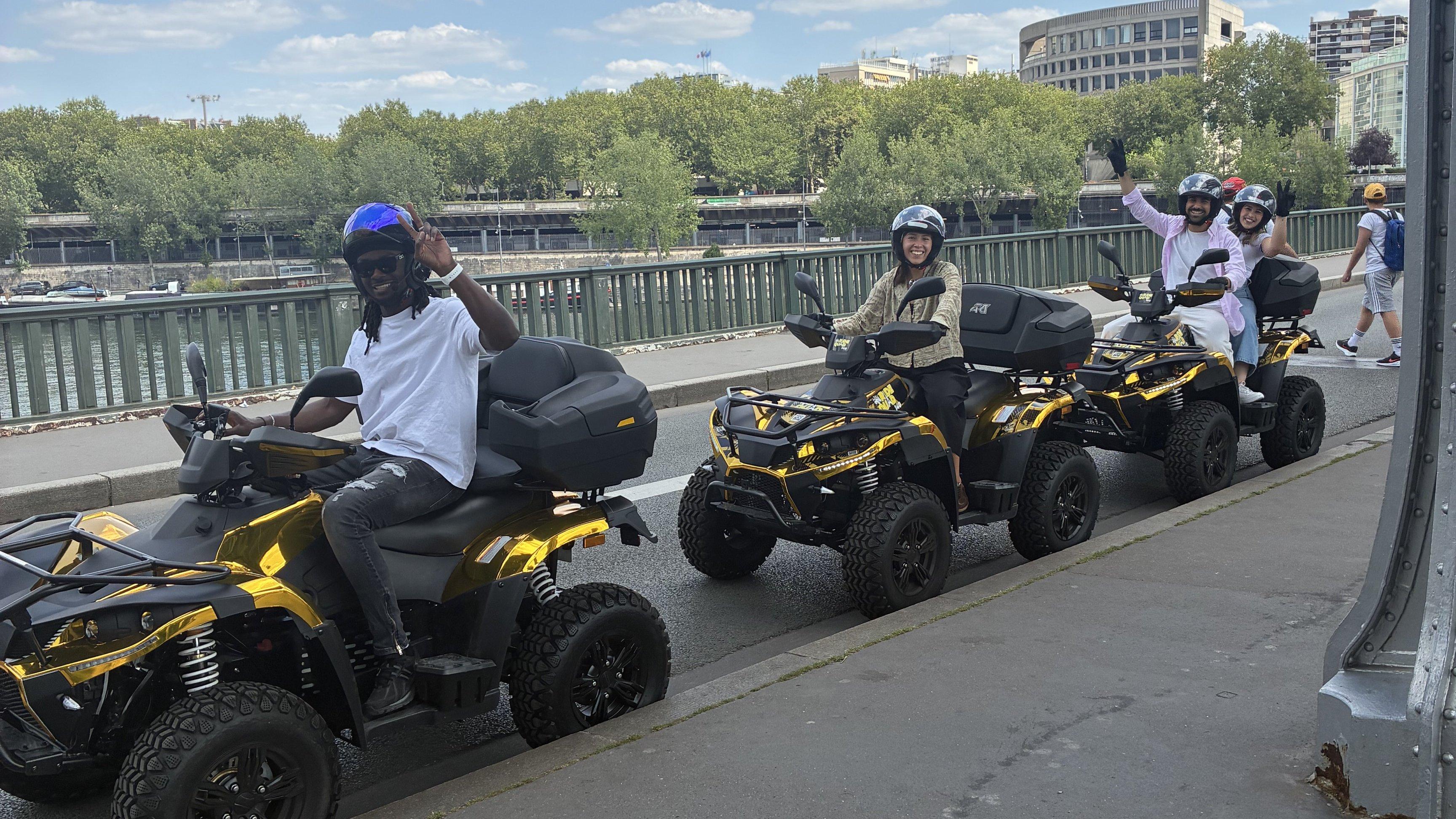 Electric Quad Tour of Paris's Iconic Landmarks