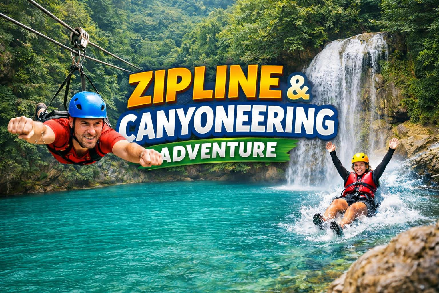 Kawasan Canyoneering & Zipline Adventure in Cebu