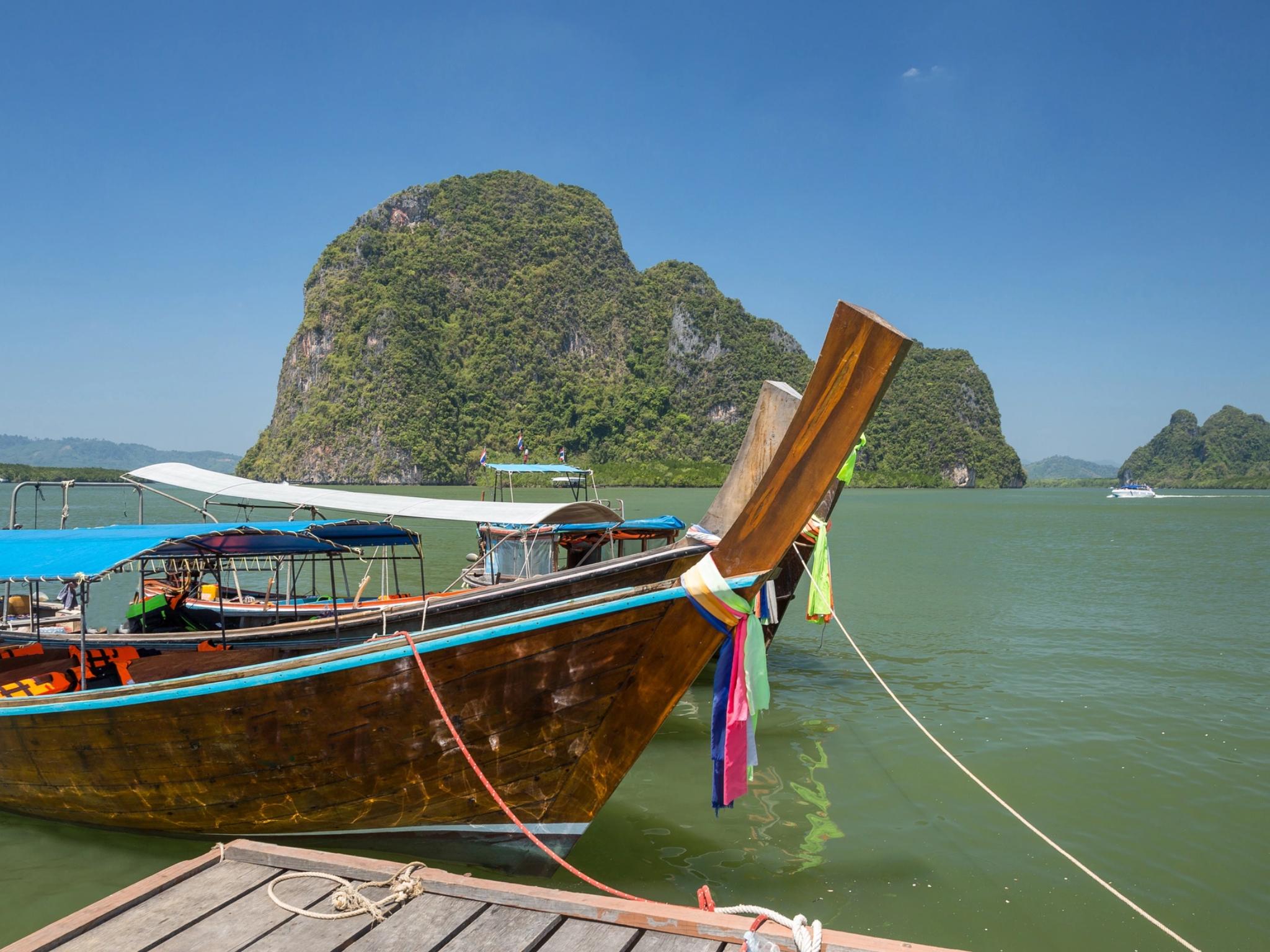 Krabi to James Bond Island & Phang Nga Bay by Longtail Boat