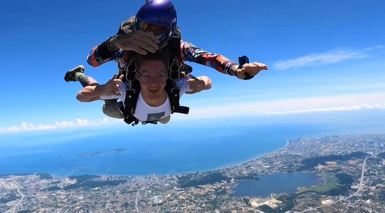 Tandem Skydive Over Pattaya's Coastline