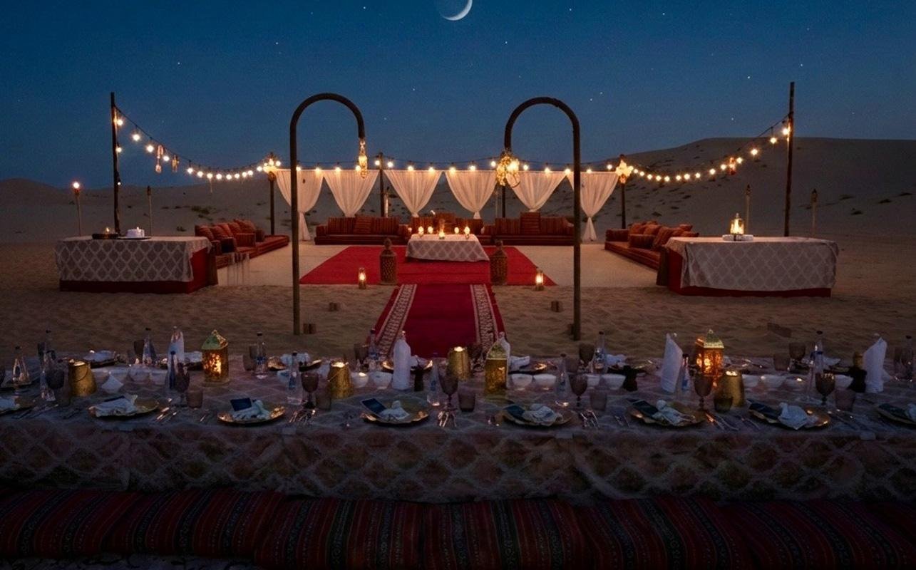 Private Desert BBQ Dinner Experience in Abu Dhabi