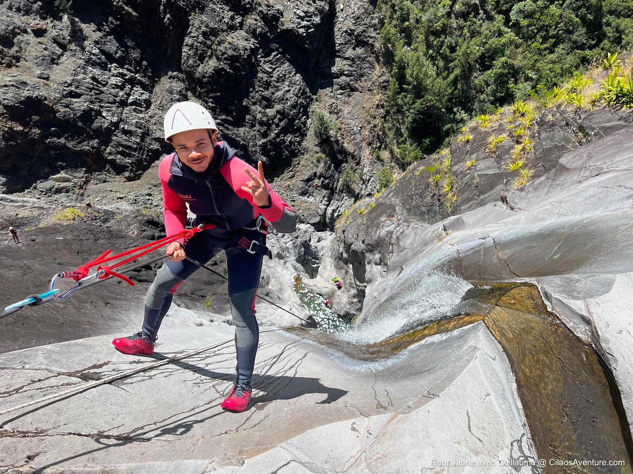 Fleur Jaune Canyon: Vertical Descent in Cilaos Cirque