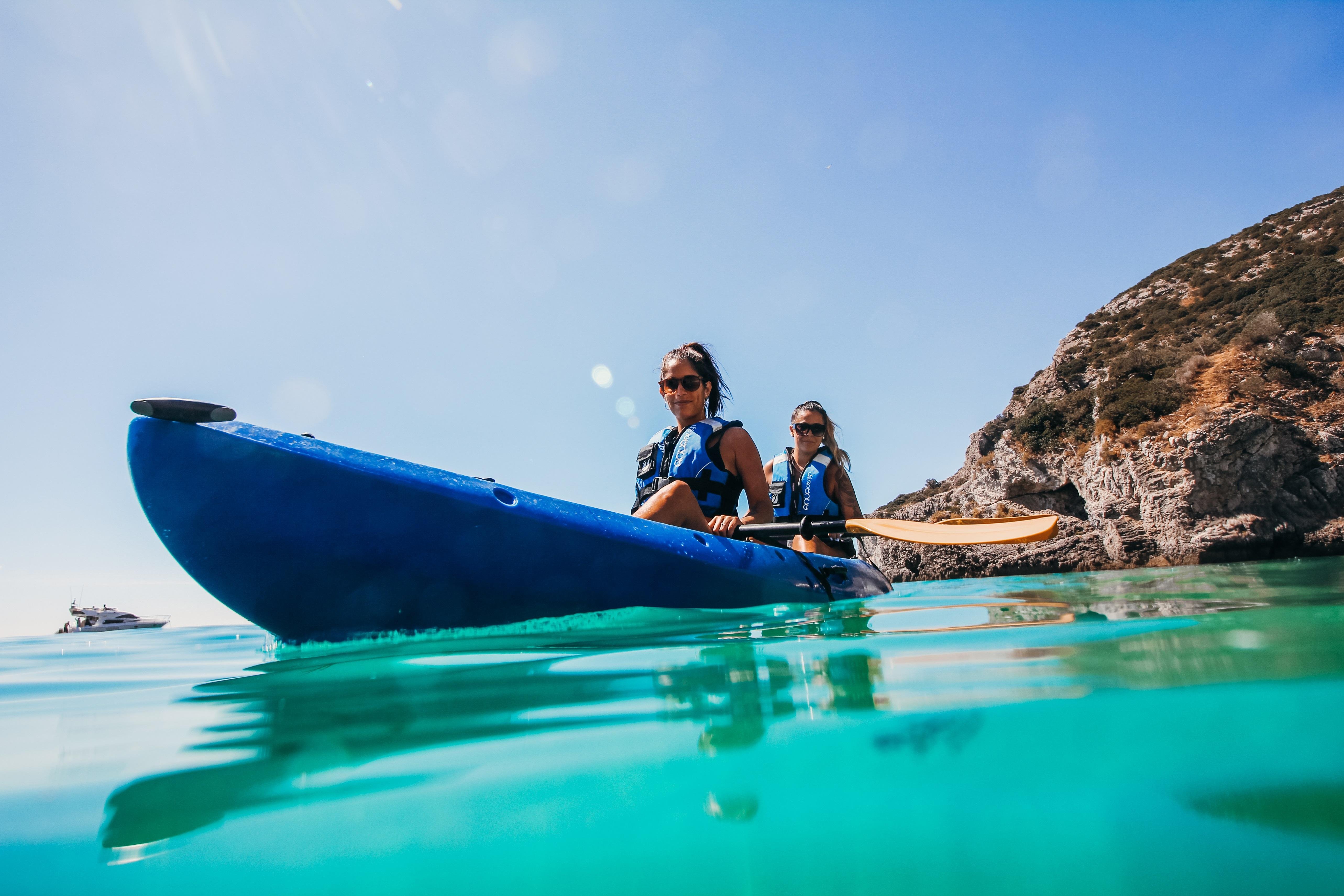 Arrábida Coastal Kayaking & Cave Adventure