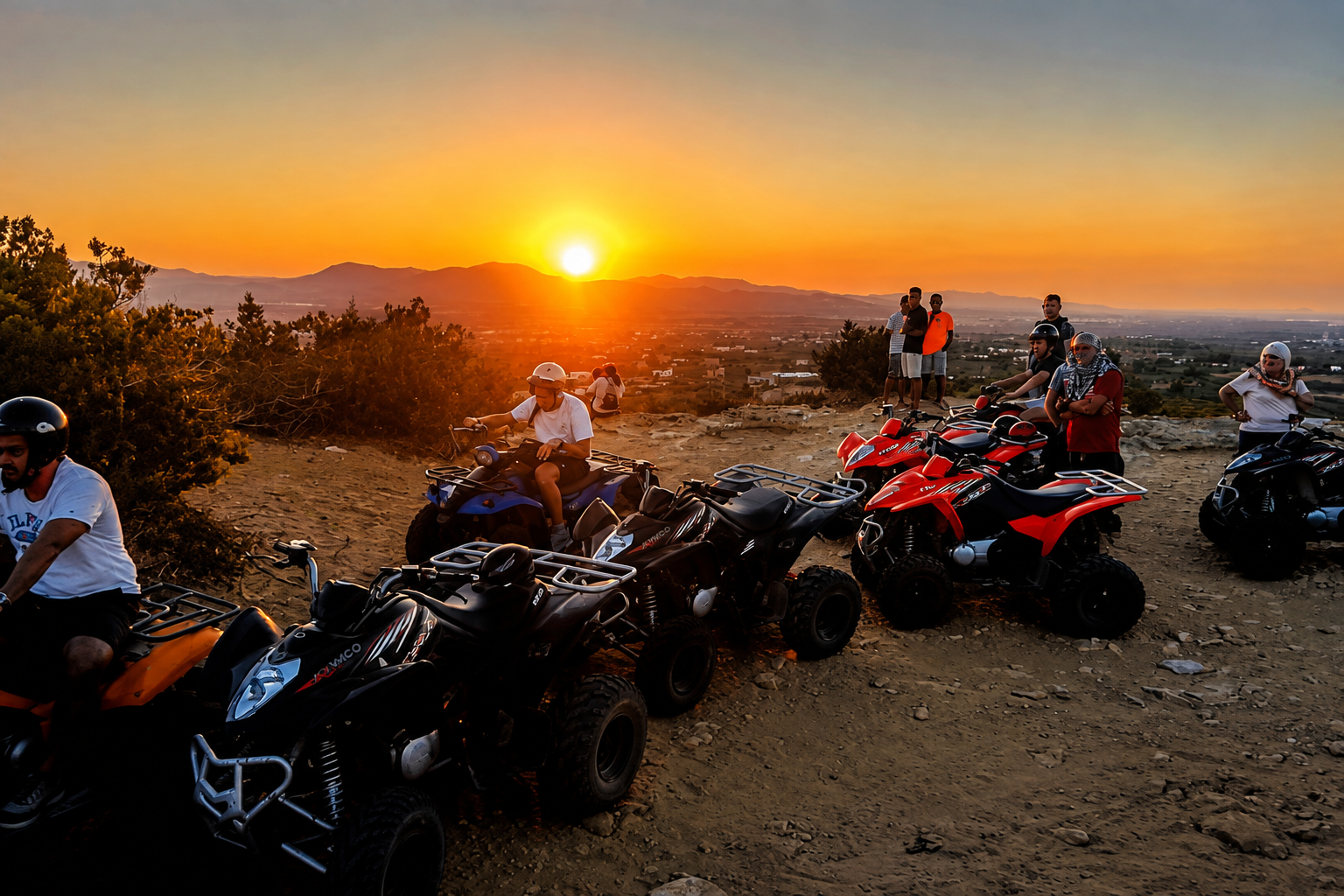 Hammamet Quad Bike Adventure Through Nabeul Countryside