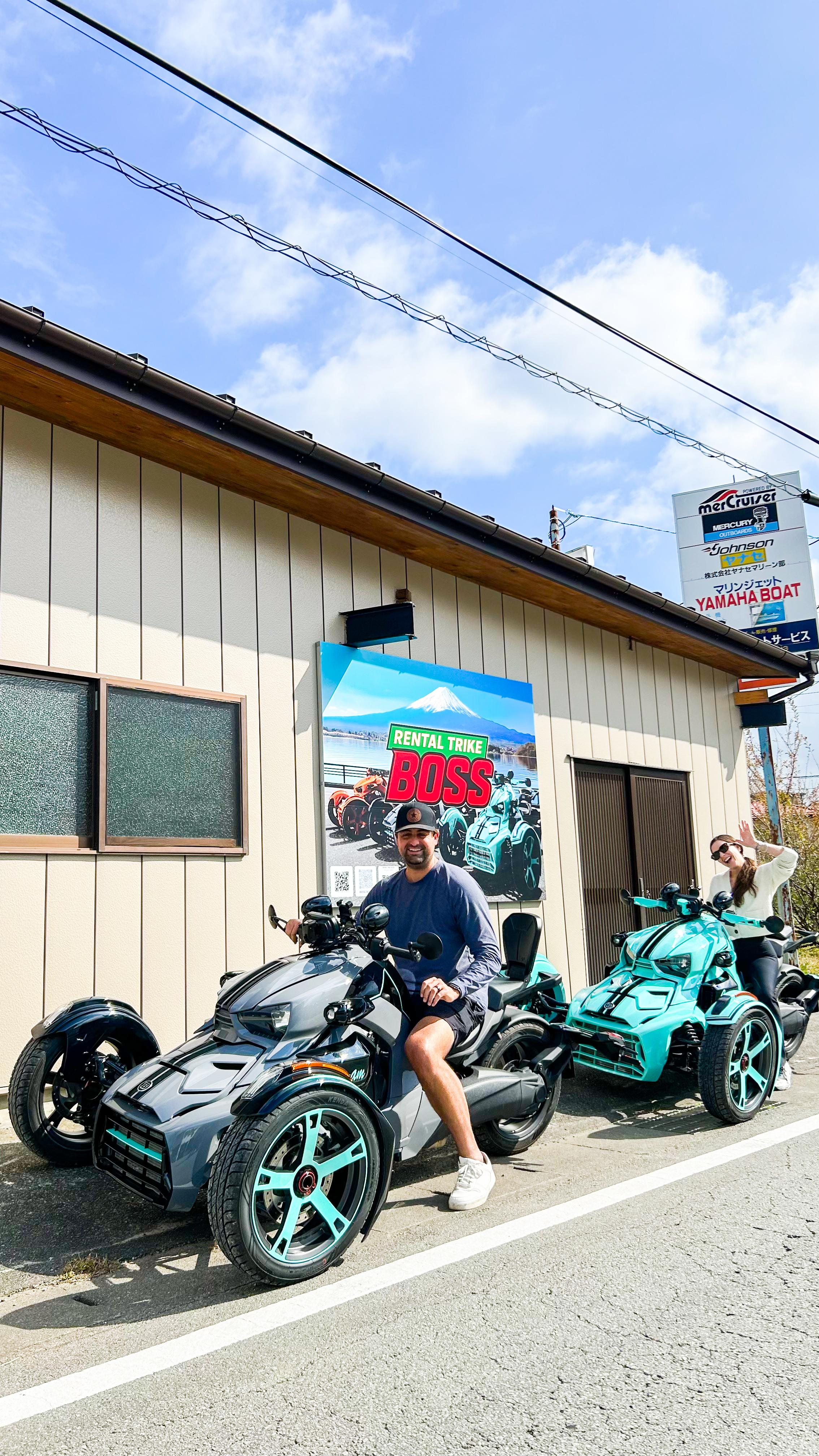 Mt. Fuji Guided Can-Am Trike Experience