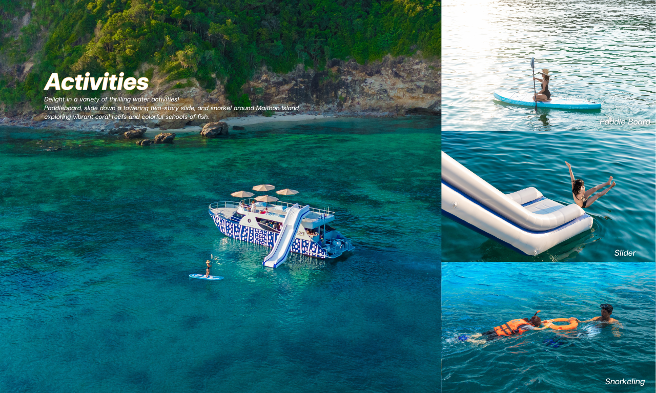 Phi Phi & Maiton Island Sunset Catamaran Experience