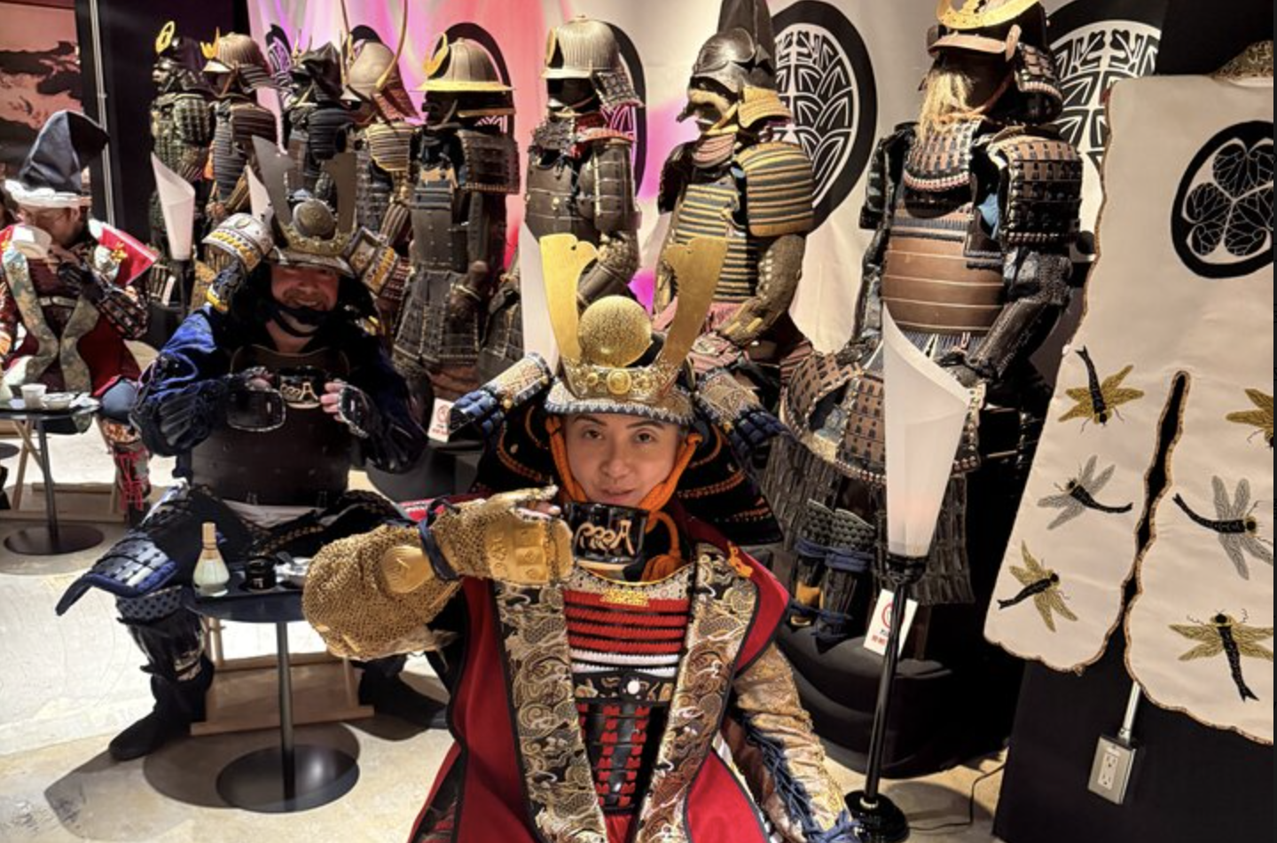 Kyoto Samurai Walk: Armor, Matcha & Riverside Photoshoot