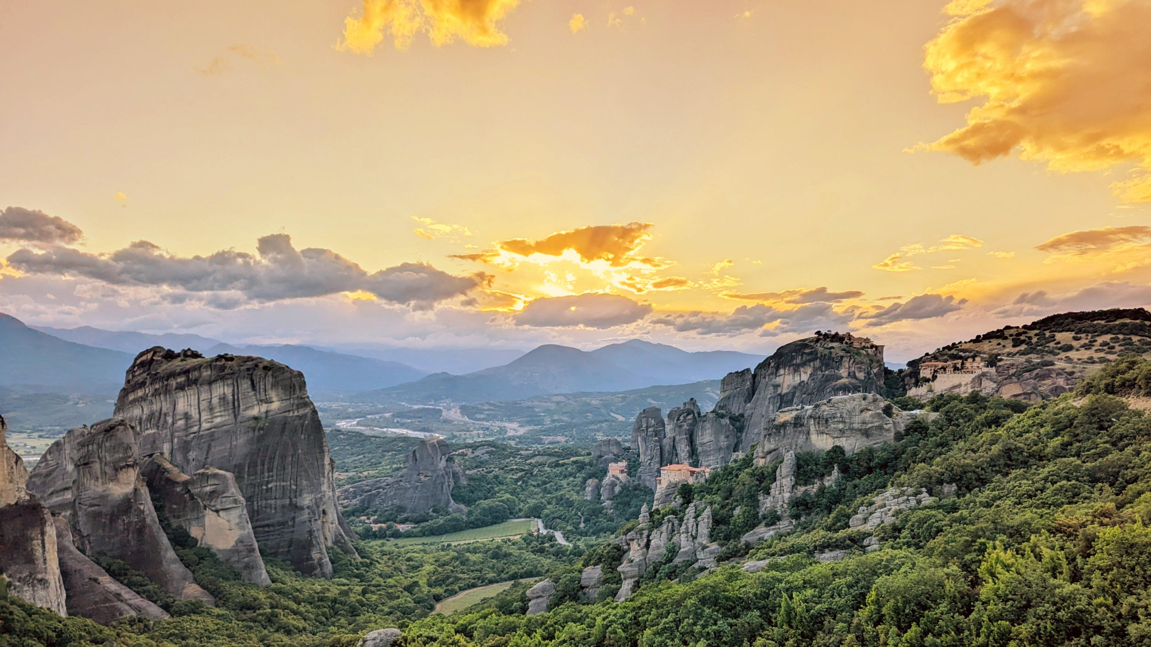 Private Meteora & Thermopylae Day Trip from Athens in Tesla